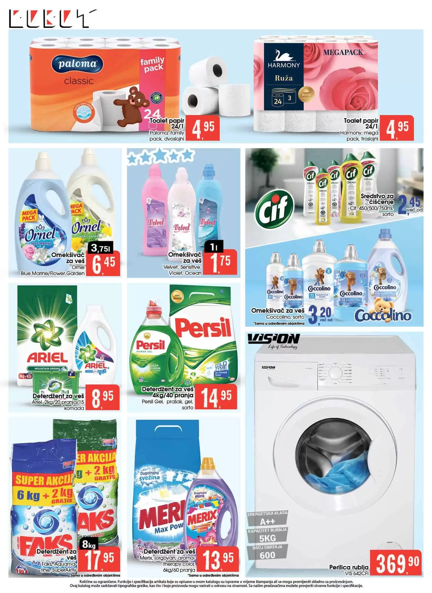 Robot katalog za mart donosi nam snizenje prozvoda kucne hemje i opreme.