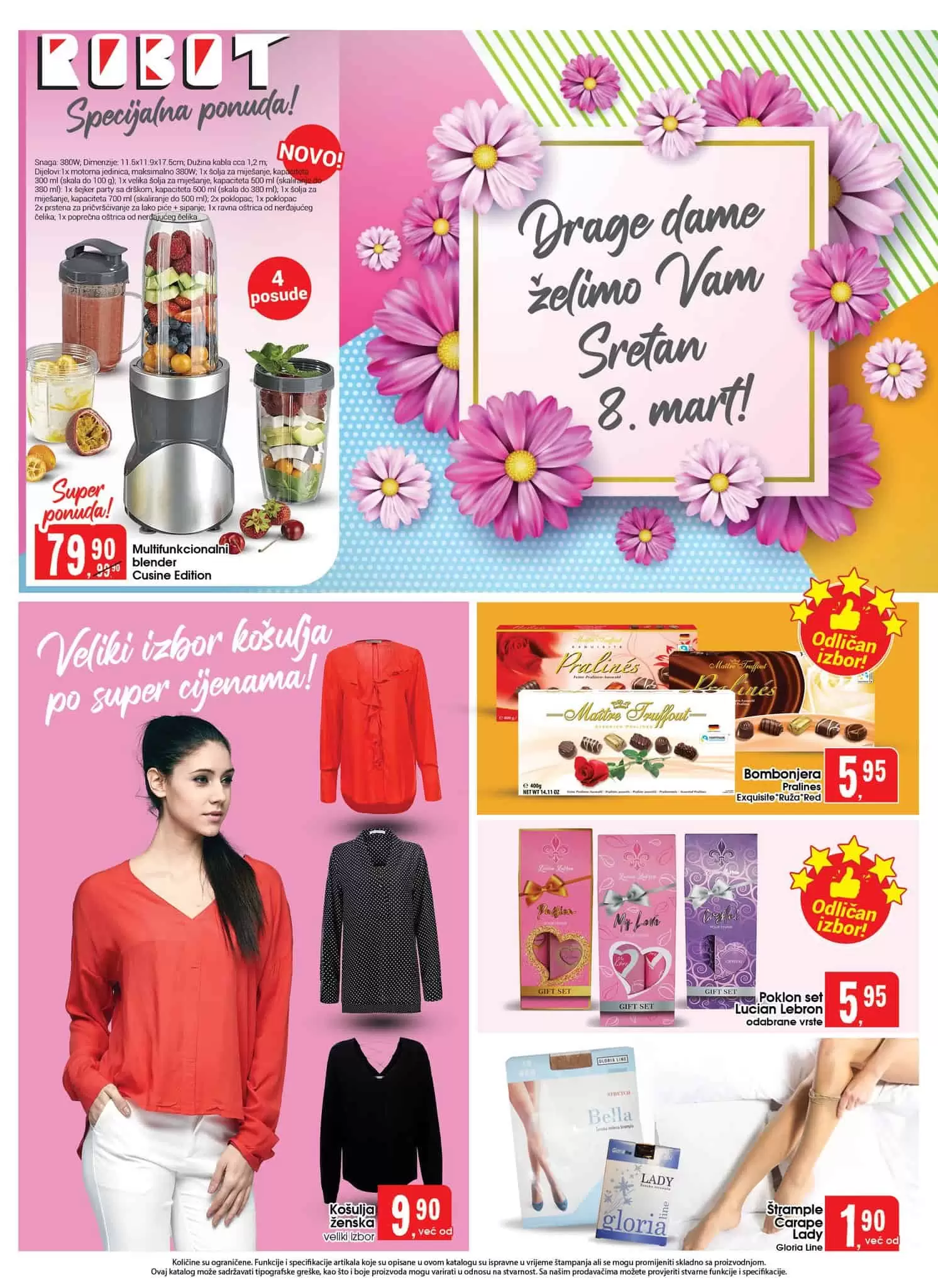 Pronadjite ideje za Medjunarodni Dan Žena 8. mart.