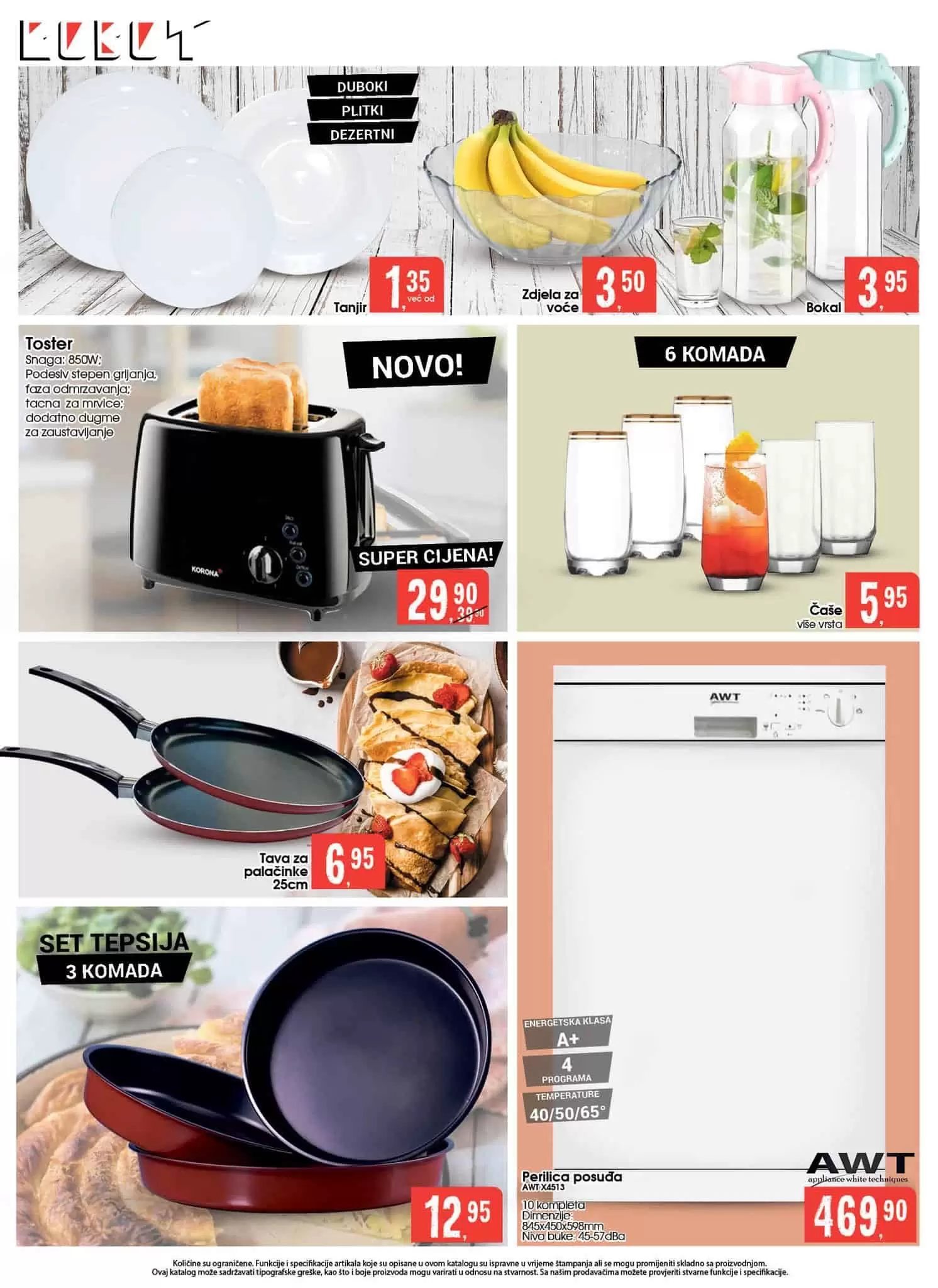 Robot-ova kataloška akcija donosi sniženje na tavama.