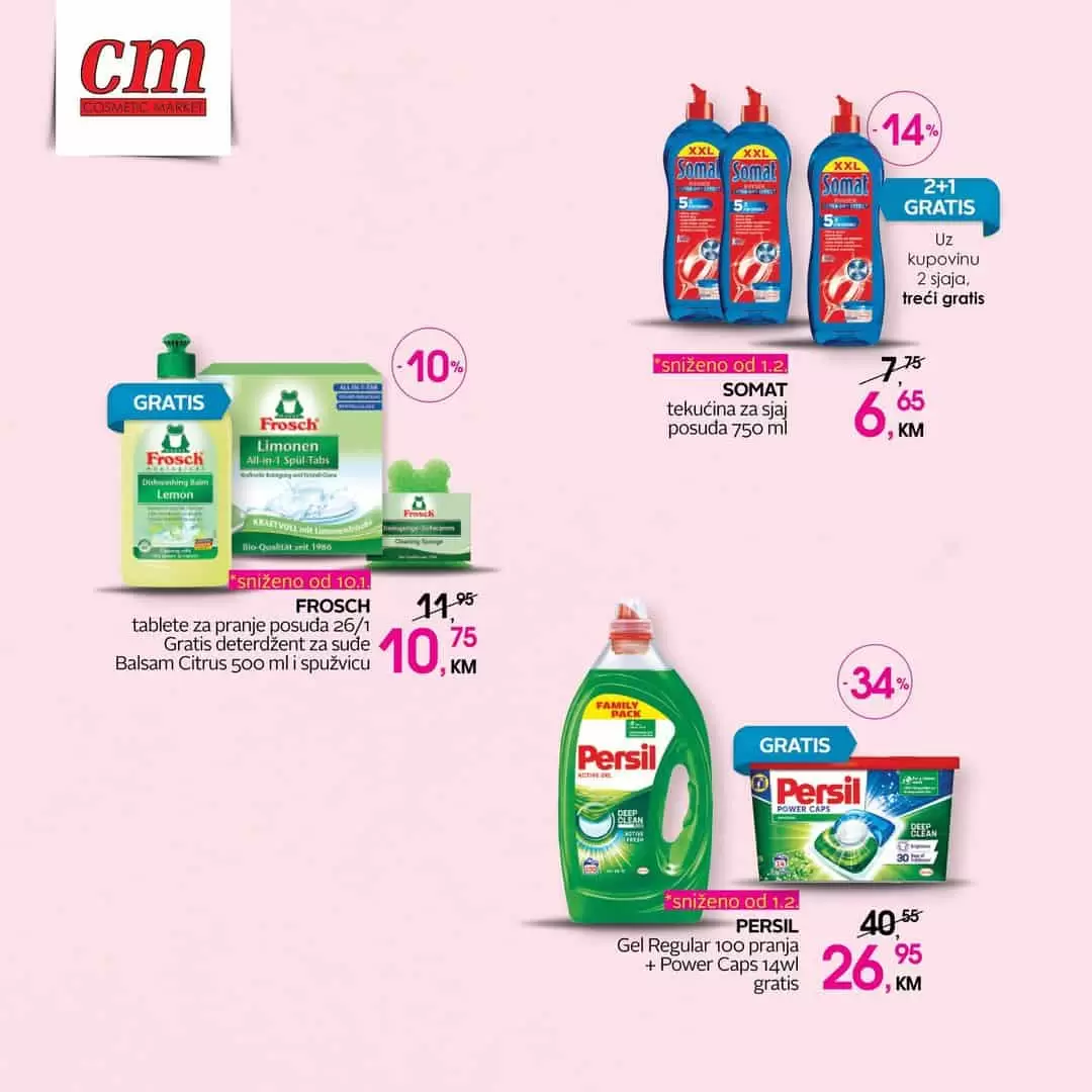cm katalog nam donosi sjajne 1+1 gratis ponude! Iskoristite ih i uštedite novac!