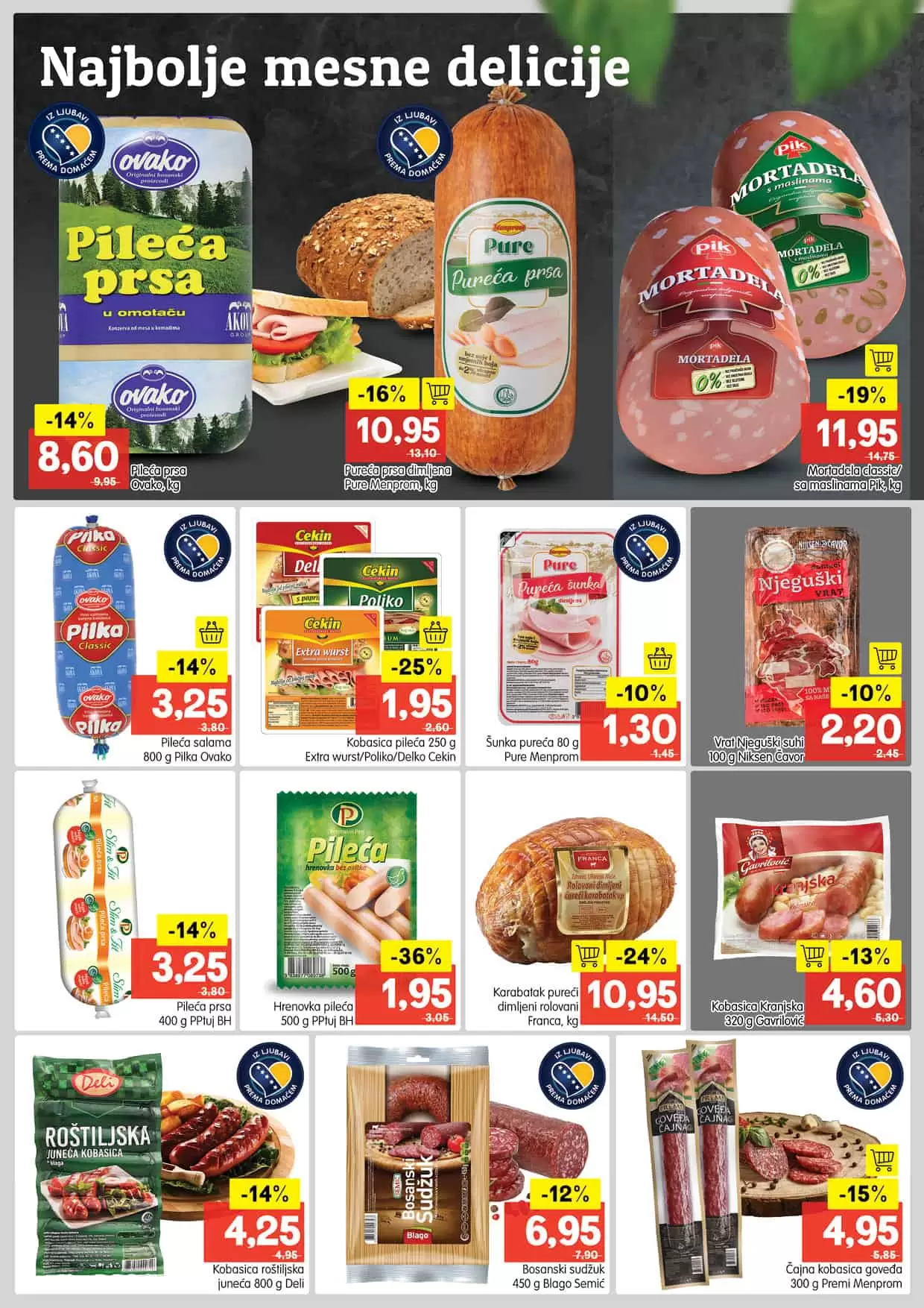 Nova Bingo akcija/Bingo katalog donosi nam sjajne popuste i do 60%! U novom Bingo katalogu pronaći ćete prehrambene proizvode, proizvode za njegu i higijenu, proizvode za čišćenje kuće po akcijskim/sniženim cijenama. Očekuje vas veliki izbor tekstila po super cijenama.