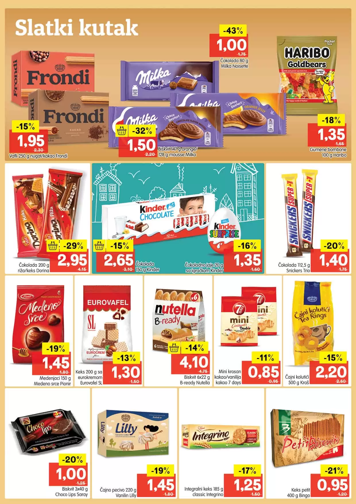 Nova Bingo akcija/Bingo katalog donosi nam sjajne popuste i do 60%! U novom Bingo katalogu pronaći ćete prehrambene proizvode, proizvode za njegu i higijenu, proizvode za čišćenje kuće po akcijskim/sniženim cijenama. Očekuje vas veliki izbor tekstila po super cijenama.