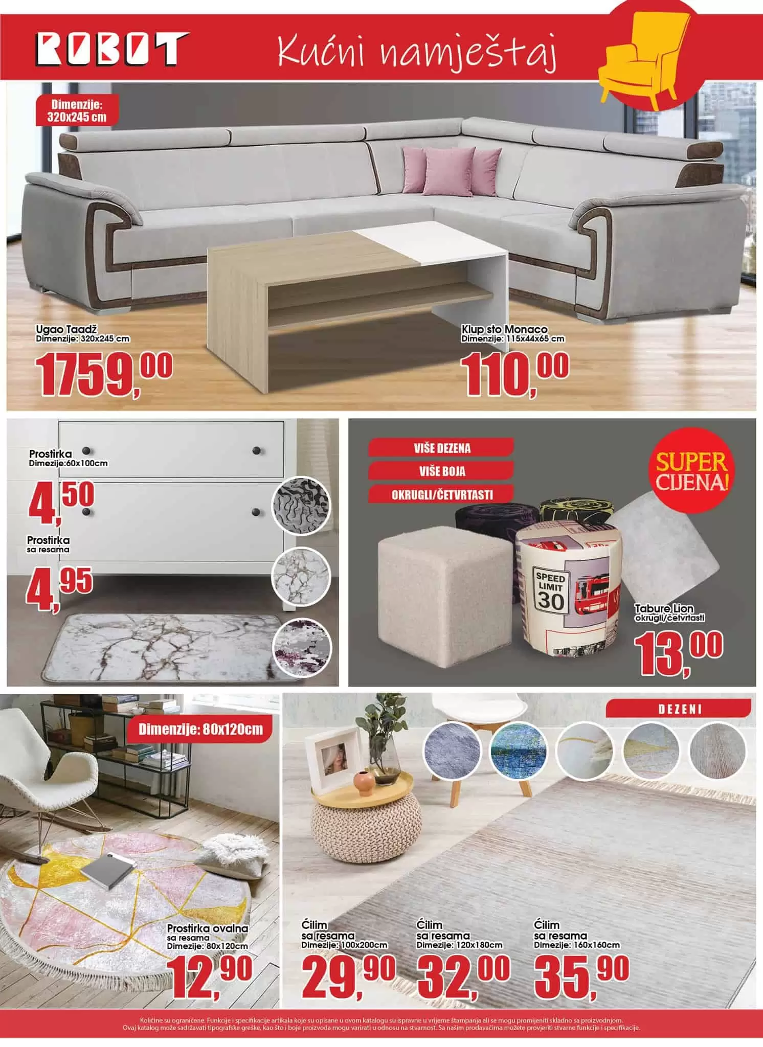 Robot katalog namjestaja donosi nam super cijene!