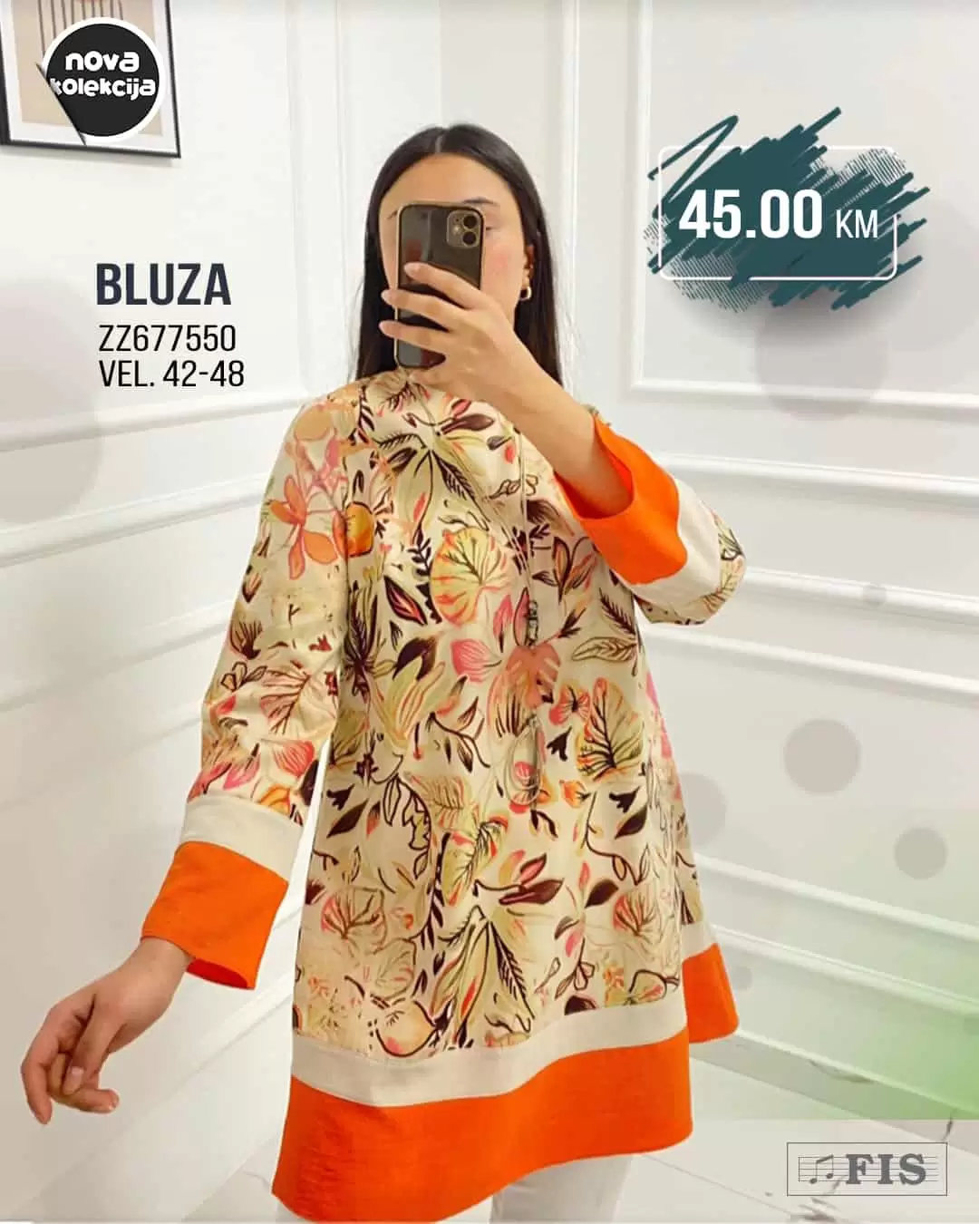 Fis nova kolekcija odjeće donosi nam super ponudu ženskih hlača, ženskih bluza i ženskih haljna. Lagane proljetne cvijetne haljinice uklopit će se u sve outfit-e!