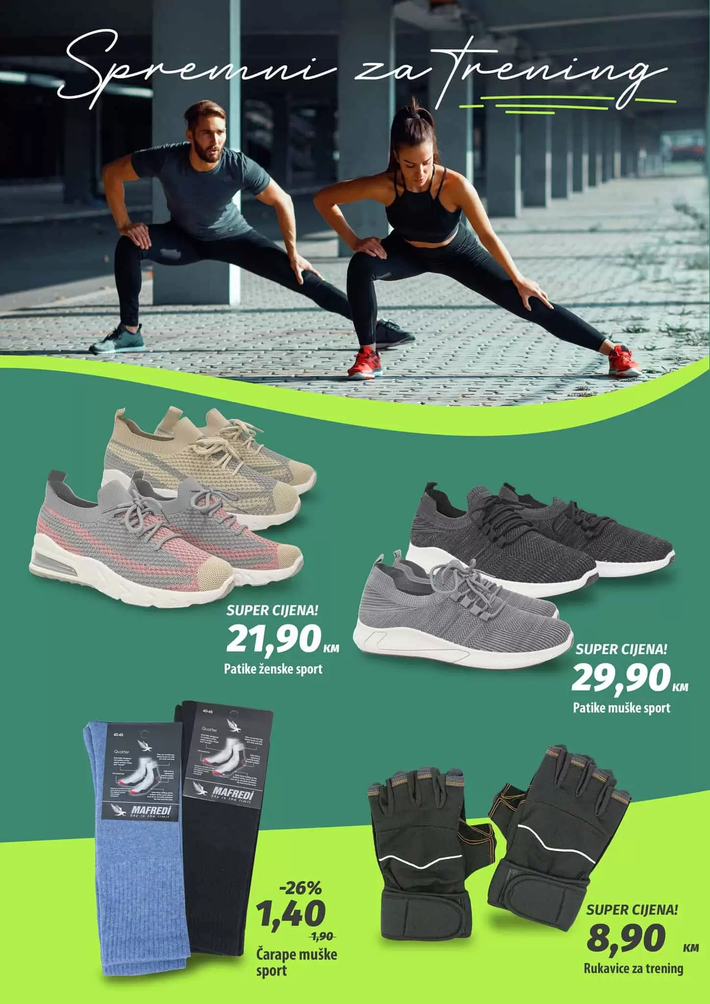 Početak proljeća je idealan period da razmislite o sebi i svom zdravlju! Sve za zdravu i pravilnu ishranu, ali i za vježbanje i sportske aktivnosti u vašem domu ili prirodi pronađite u akcijskoj ponudi koja traje u periodu od 24. marta do 7. aprila. Bingo katalog ' DANI ZDRAVLJA' 24.03-07.04.2022. godine