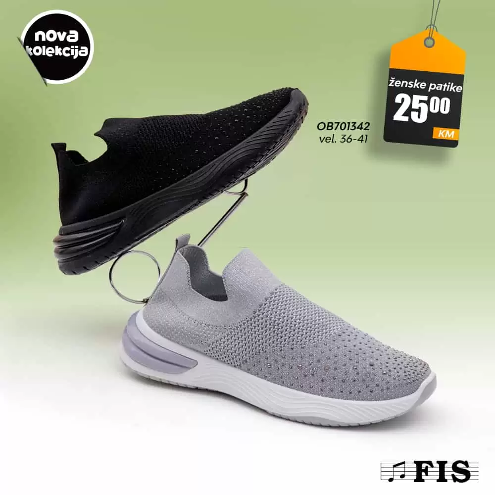 Fis katalog nam donosi novu kolekciju obuće! 🎋🌿 NOVA KOLEKCIJA 🌿🎋 🆕 Ženske cipele i patike za sve prilike i svačiji ukus! 🤩 Odaberite svoj par i uživajte u osjećaju lakoće i udobnosti sa svakim novim korakom, a posebno što već znate da samo uz pravu obuću vaš izgled može biti potpun. 🥿👟 😀