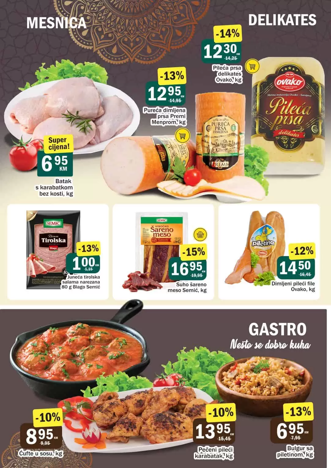 Bingo ramazanska akcija nam donosi super cijene kafe, sokova, mlijecnih proizvoda, mesnih preradjevina, tjestenine, rize! Iskoristite Bingo katalog specijalno izdanje i uštedite novac!