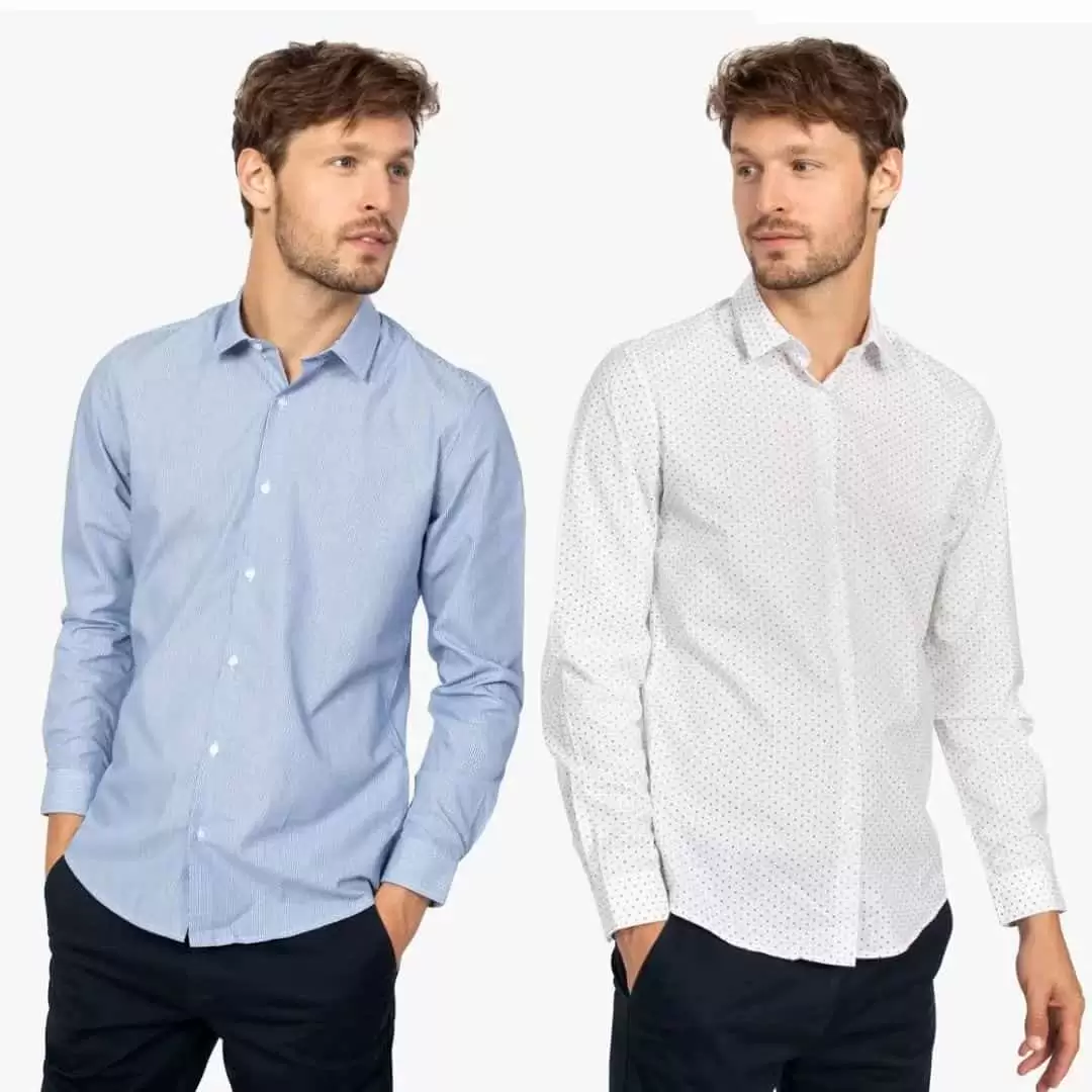 Azel France! Bez obzira da li košulje nosite svakog dana ili ipak samo za važnije događaje, one će zasigurno učiniti da svaka vaša modna kombinacija izgleda idealno.  Muške košulje od 19,95 KM!