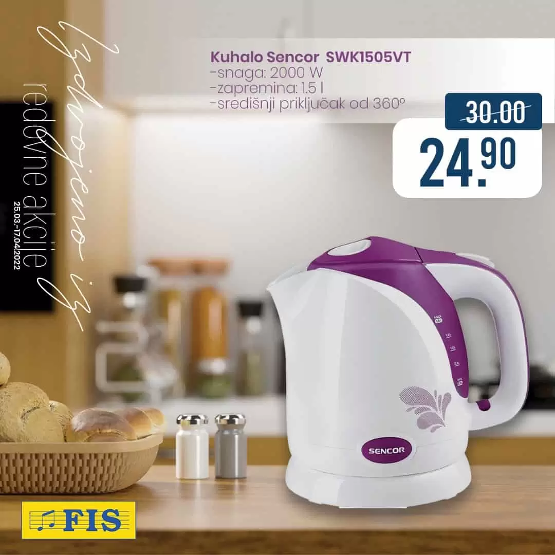 Fis katalog tehnike donosi nam super cijene televizora, malih kućanskih aparata i ugradbene tehnike. Kupujte po sniženim/akcijskim cijenama.