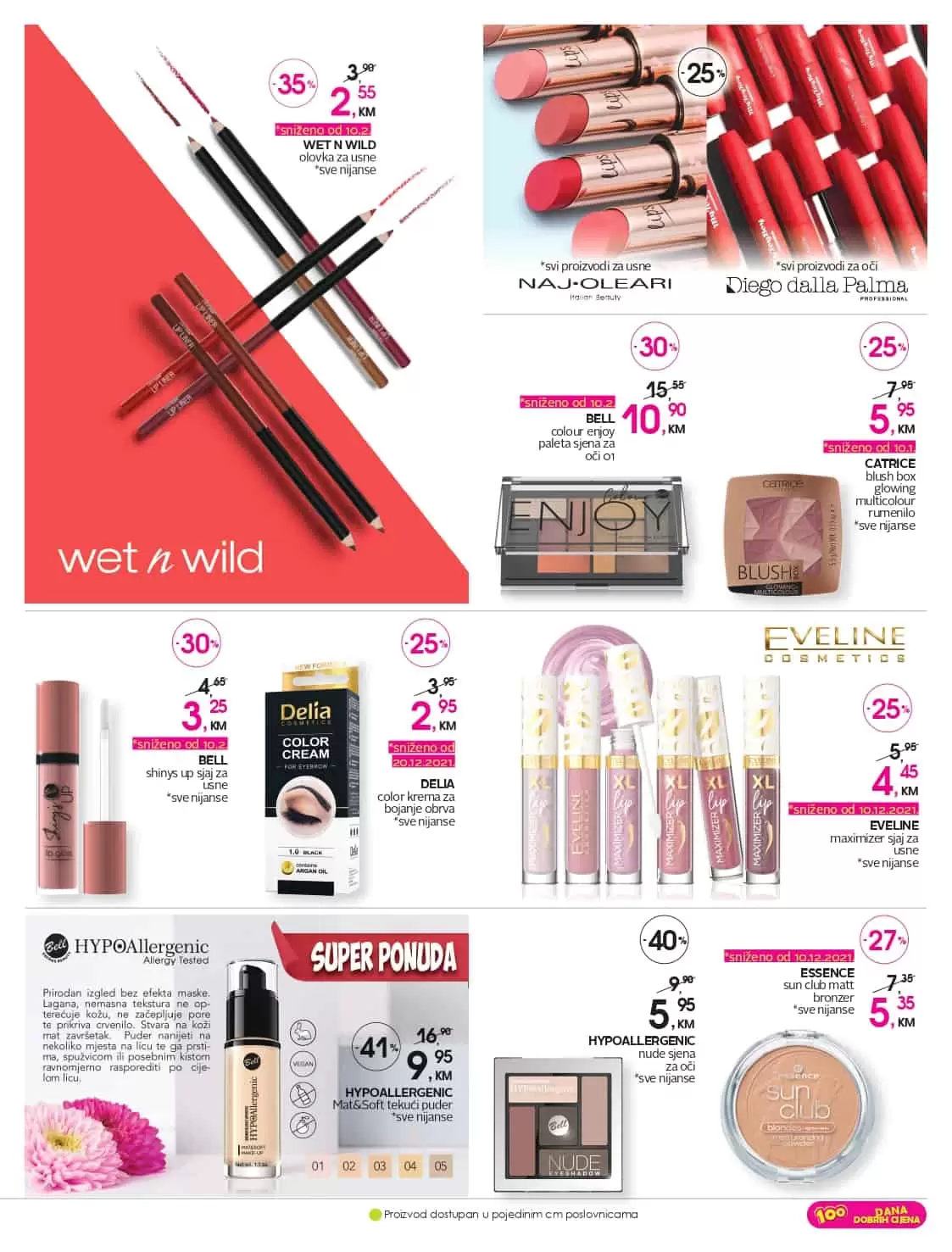 cm cosmetic market katalog nam donosi popuste do 51%. Iskoristite ovu neodoljivu ponudu i kupujte po sniženim/akcijskim cijenama! 