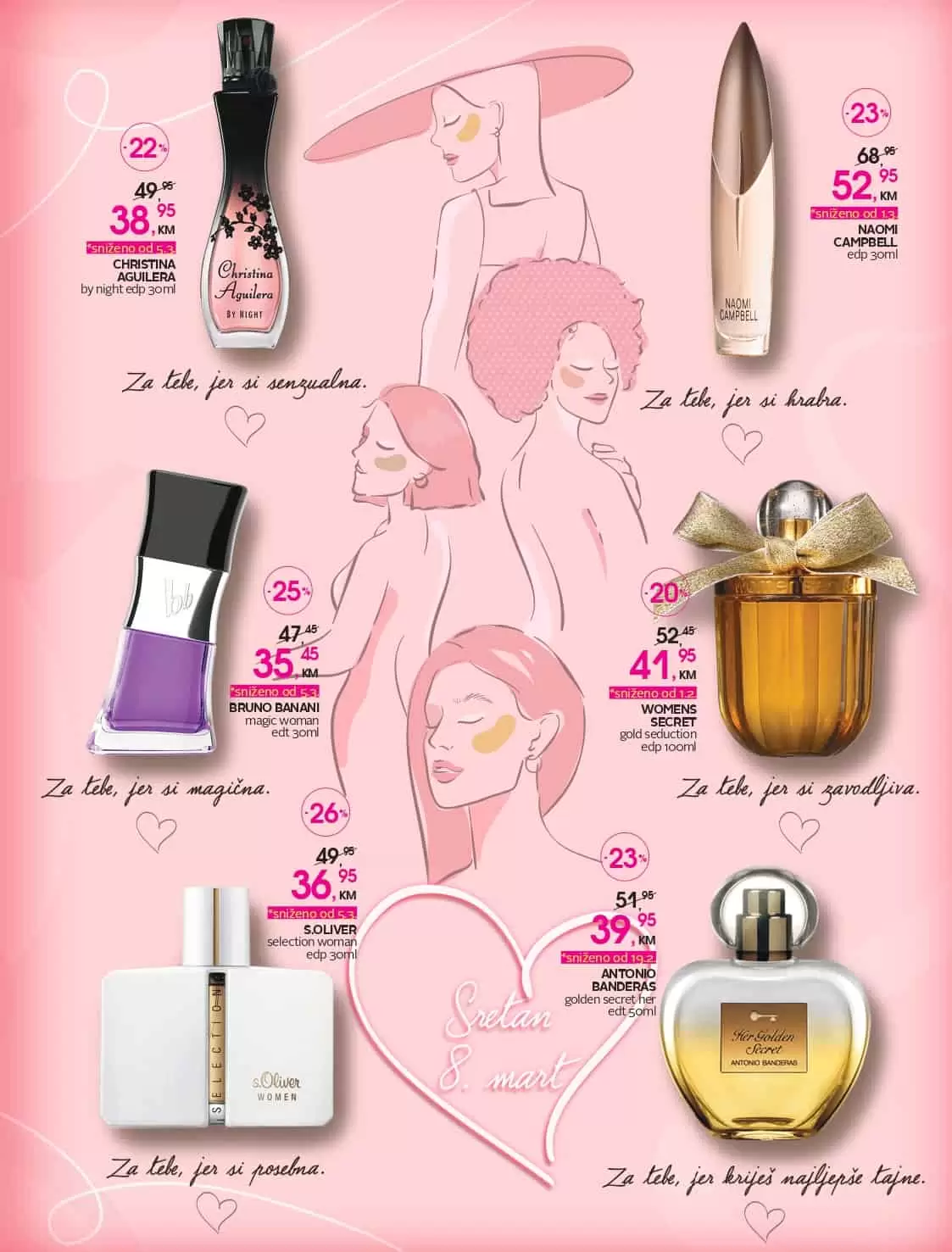 cm cosmetic market katalog nam donosi popuste do 51%. Iskoristite ovu neodoljivu ponudu i kupujte po sniženim/akcijskim cijenama! sniženje parfema u cm-u! 