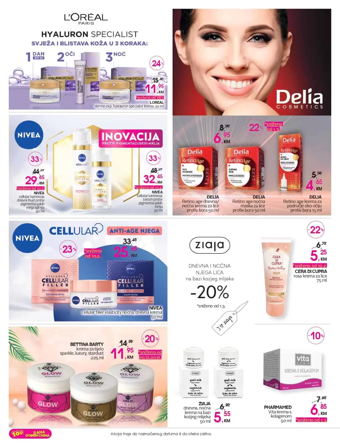 cm cosmetic market katalog nam donosi popuste do 51%. Iskoristite ovu neodoljivu ponudu i kupujte po sniženim/akcijskim cijenama! 