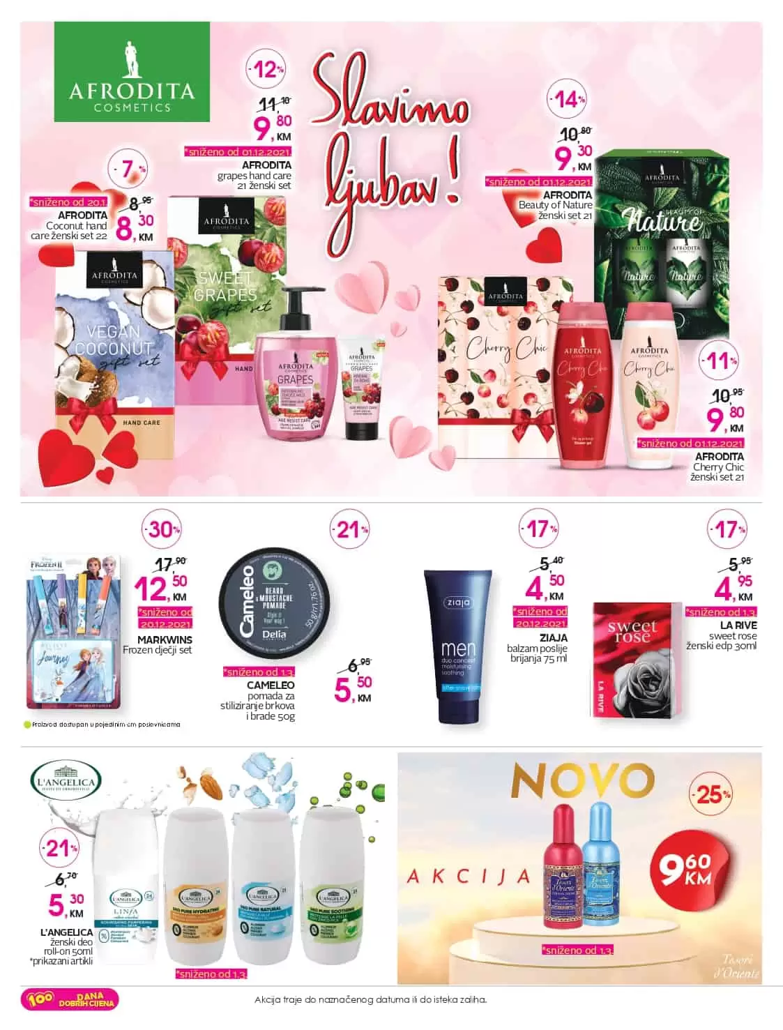 cm cosmetic market katalog nam donosi popuste do 51%. Iskoristite ovu neodoljivu ponudu i kupujte po sniženim/akcijskim cijenama! 