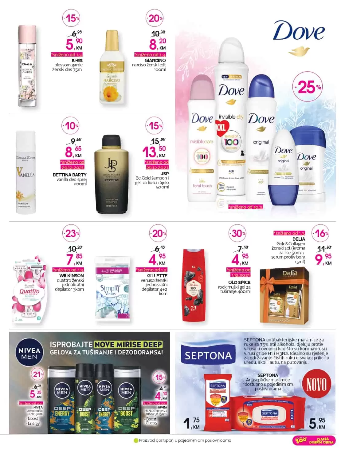 cm cosmetic market katalog nam donosi popuste do 51%. Iskoristite ovu neodoljivu ponudu i kupujte po sniženim/akcijskim cijenama! 