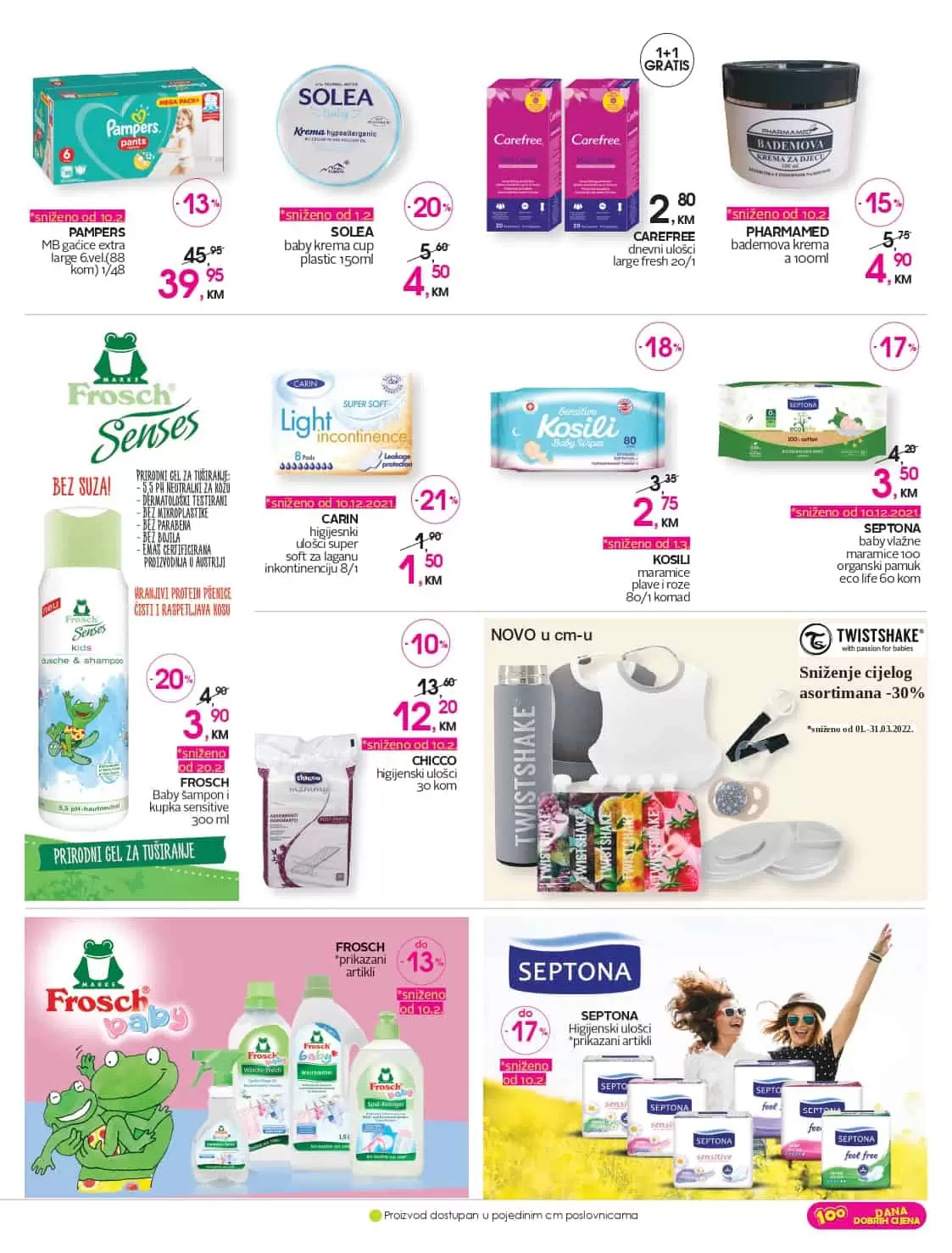 cm cosmetic market katalog nam donosi popuste do 51%. Iskoristite ovu neodoljivu ponudu i kupujte po sniženim/akcijskim cijenama! 