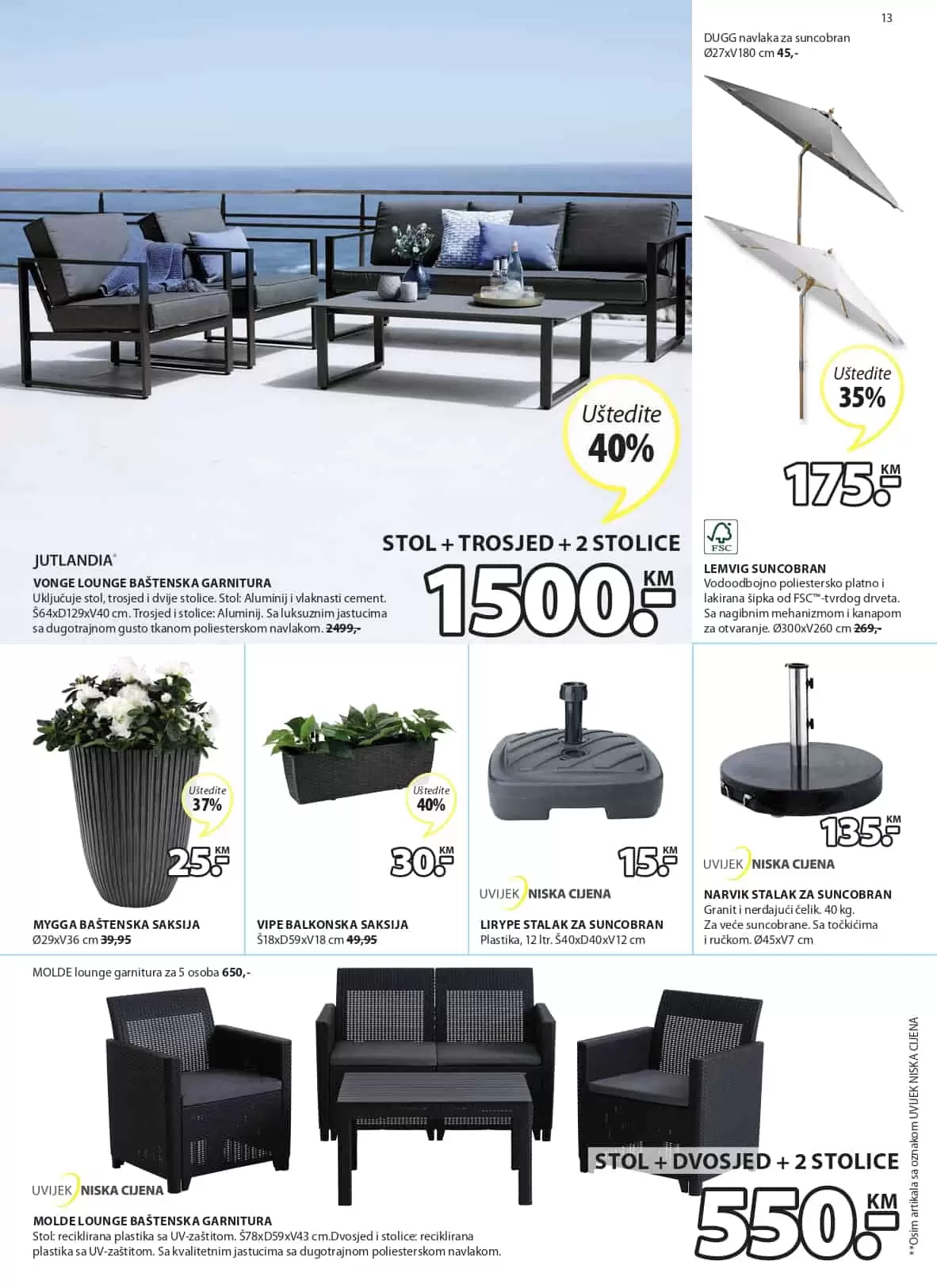 U novom Jysk akcijskom katalogu pronadjiite izvrsne ponude za vaš dom! Popusti dosežu i do 60%! Jysk Katalog 17-30.03.2022. godine!