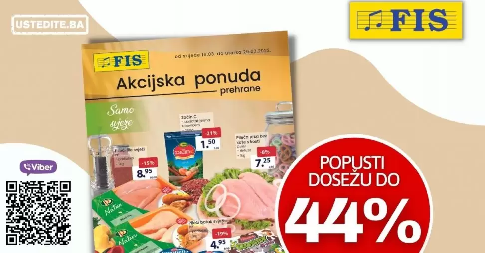 Novi Fis Katalog donosi nam super ponudu na odjelima prehrane i hemije! 