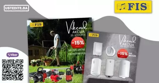 U FIS-u VRTNE I HIDROPAK PUMPE -15%