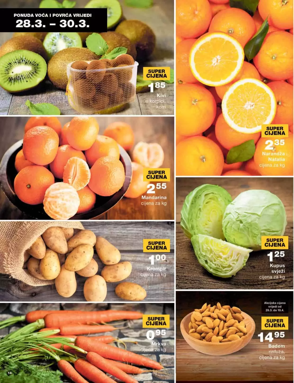 Mercator katalog donosi nam sjajne akcijske cijene na prehrani, kucnoj hemiji, proizvodima za njegu higijenu. Uštedite vrijeme, uštedite svoj novac, iskoristite Mercator super akciju! 