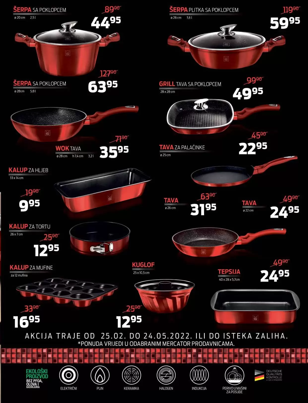 Mercator katalog donosi nam sjajne akcijske cijene na prehrani, kucnoj hemiji, proizvodima za njegu higijenu. Uštedite vrijeme, uštedite svoj novac, iskoristite Mercator super akciju! 