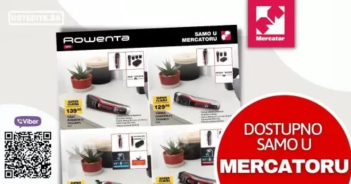 Samo u Mercator centrima! ROWENTA F1 VIŠENAMJENSKI ŠIŠAČI I TRIMERI!