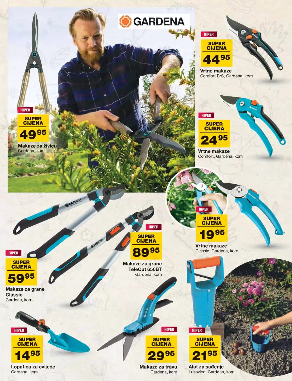 Proljetno čišćenje je počelo. Mercator katalog donosi nam veliki izbor baštenskog namjestaja po super cijenama! U novom Mercator katalogu pronaći ćete u veliki izbor vanjskih igračaka za djecu. Bicikla, role, romobili samo su neki od proizovda koje možete pronaći po super cijenama! Kućni tekstil, mali kućanski aparati ali i bijela tehnika čine ovaj katalog neodoljiivim! Uštede novca su zagarantovane! 