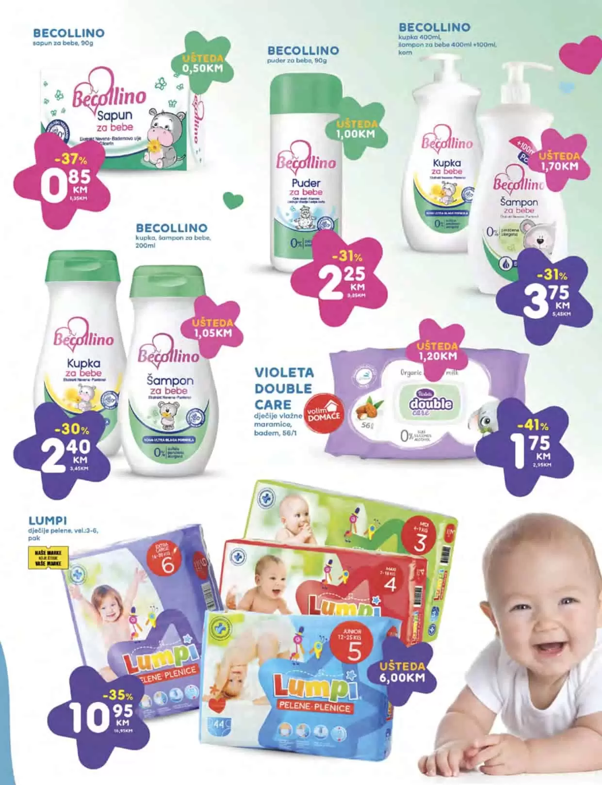 Mercator katalog donosi nam sjajne uštede na osnovne prehrambene proizvode, proizvode za njegu lica i tijela, pelene za bebe i još mnogo toga! 