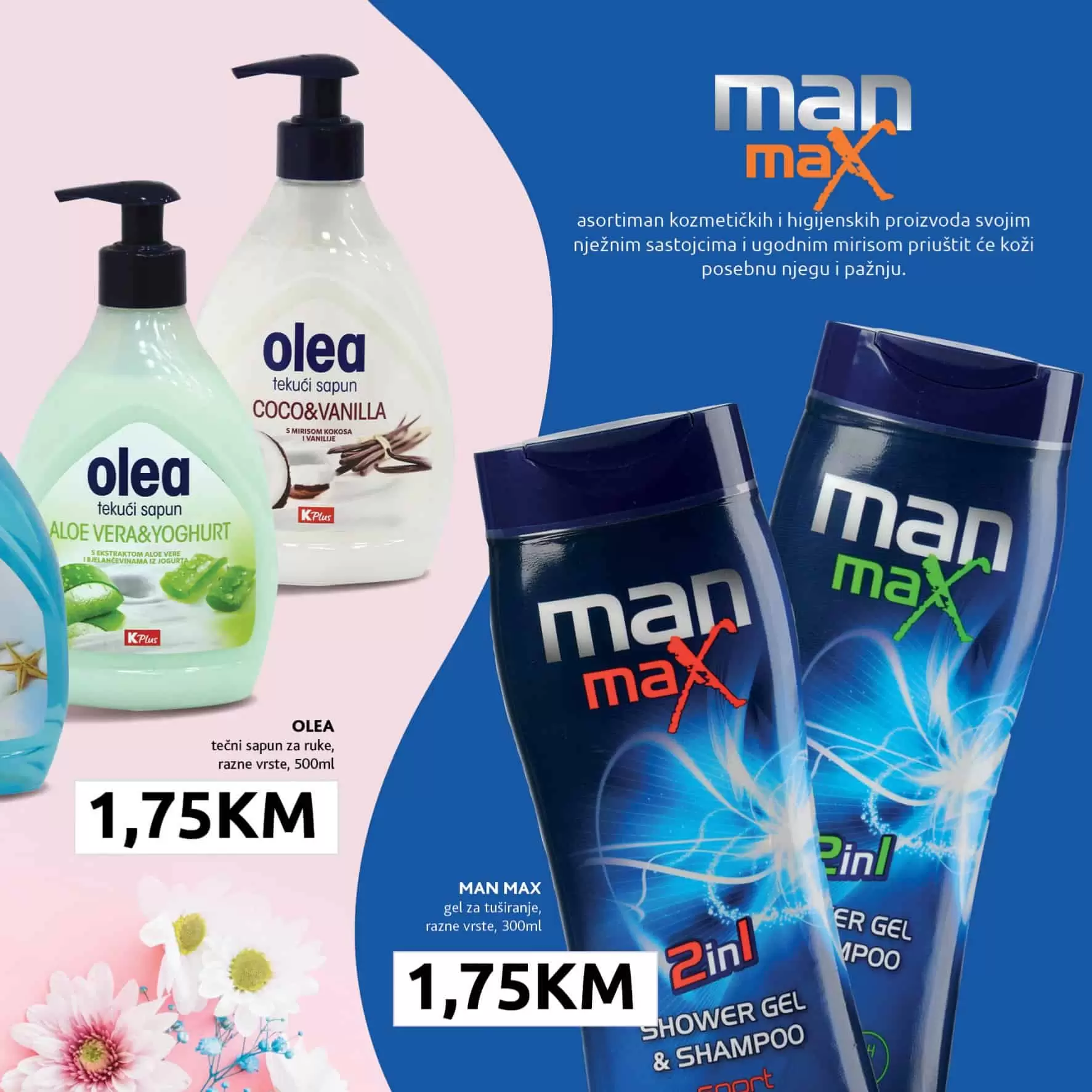 Konzum katalog donosi nam MAN MAX proizvode po cijeni od 1,75 KM