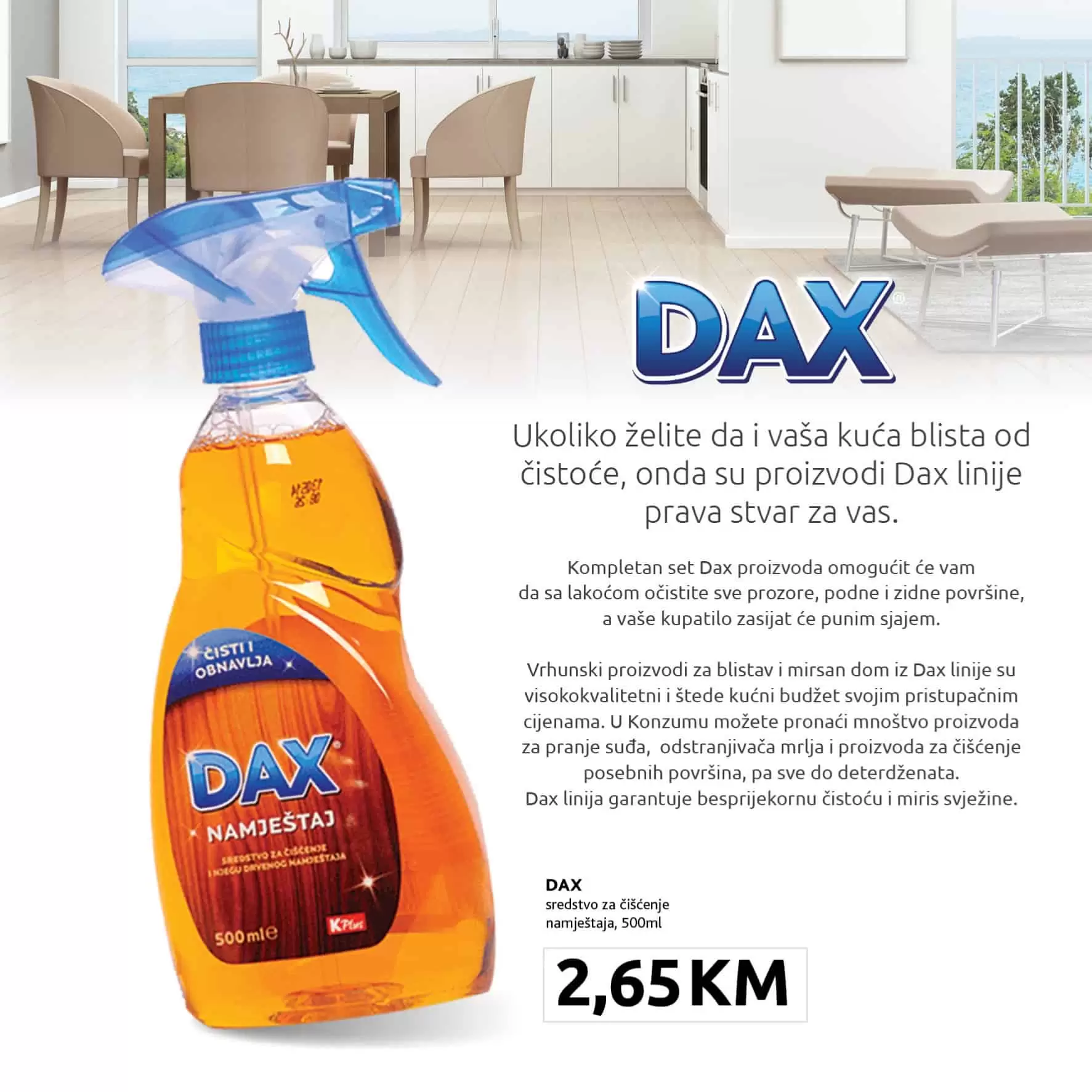 Konzum katalog donosi nam DAX proizvode po ackijskim sniženim cijenama!