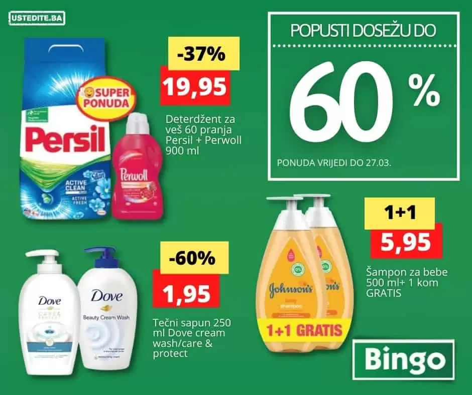 Bingo katalog donosi nam popuste i do 60%! 