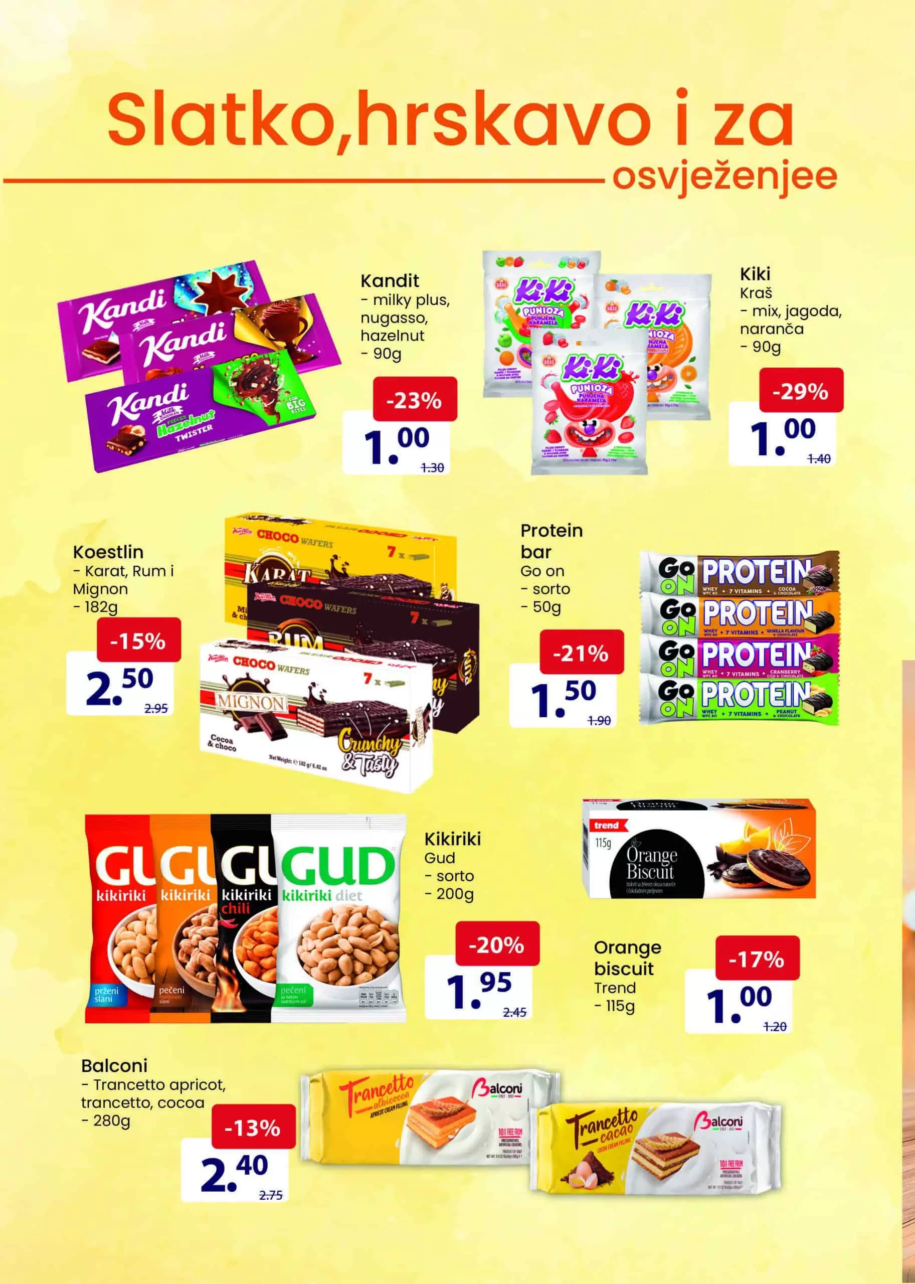 Novi Fis Katalog donosi nam super ponudu na odjelima prehrane i hemije! 