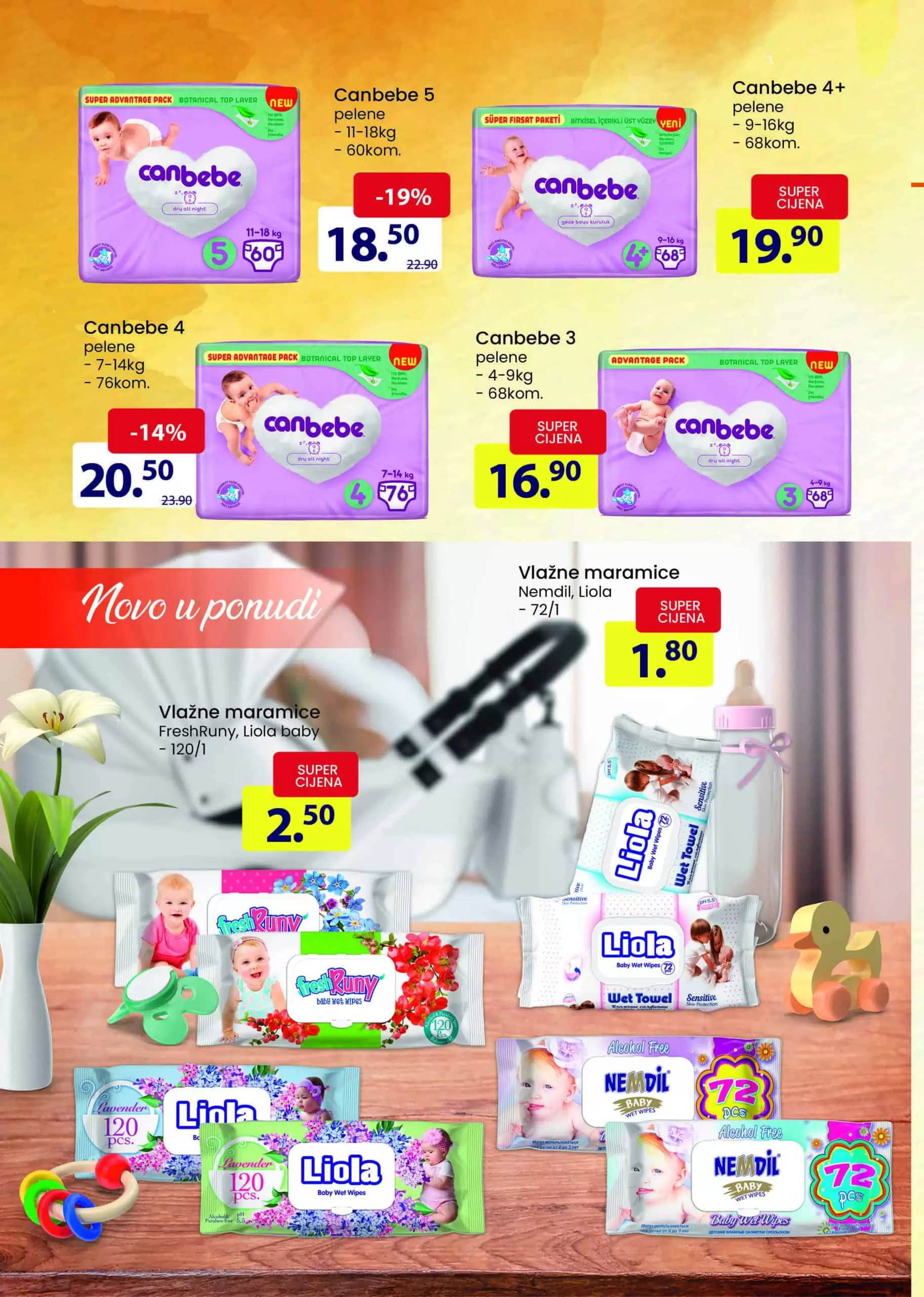 Novi Fis Katalog donosi nam super ponudu na odjelima prehrane i hemije! 