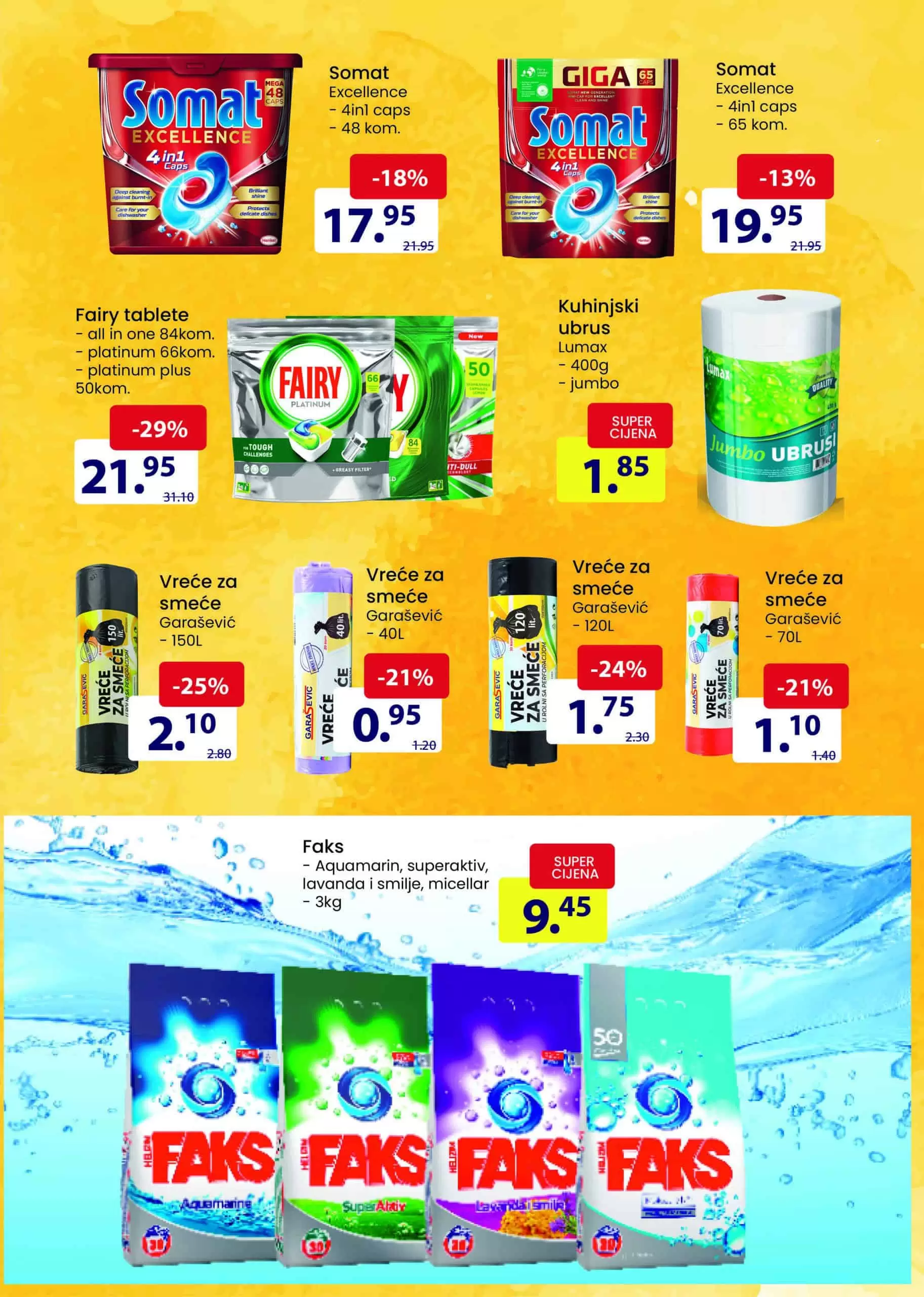 Novi Fis Katalog donosi nam super ponudu na odjelima prehrane i hemije! 