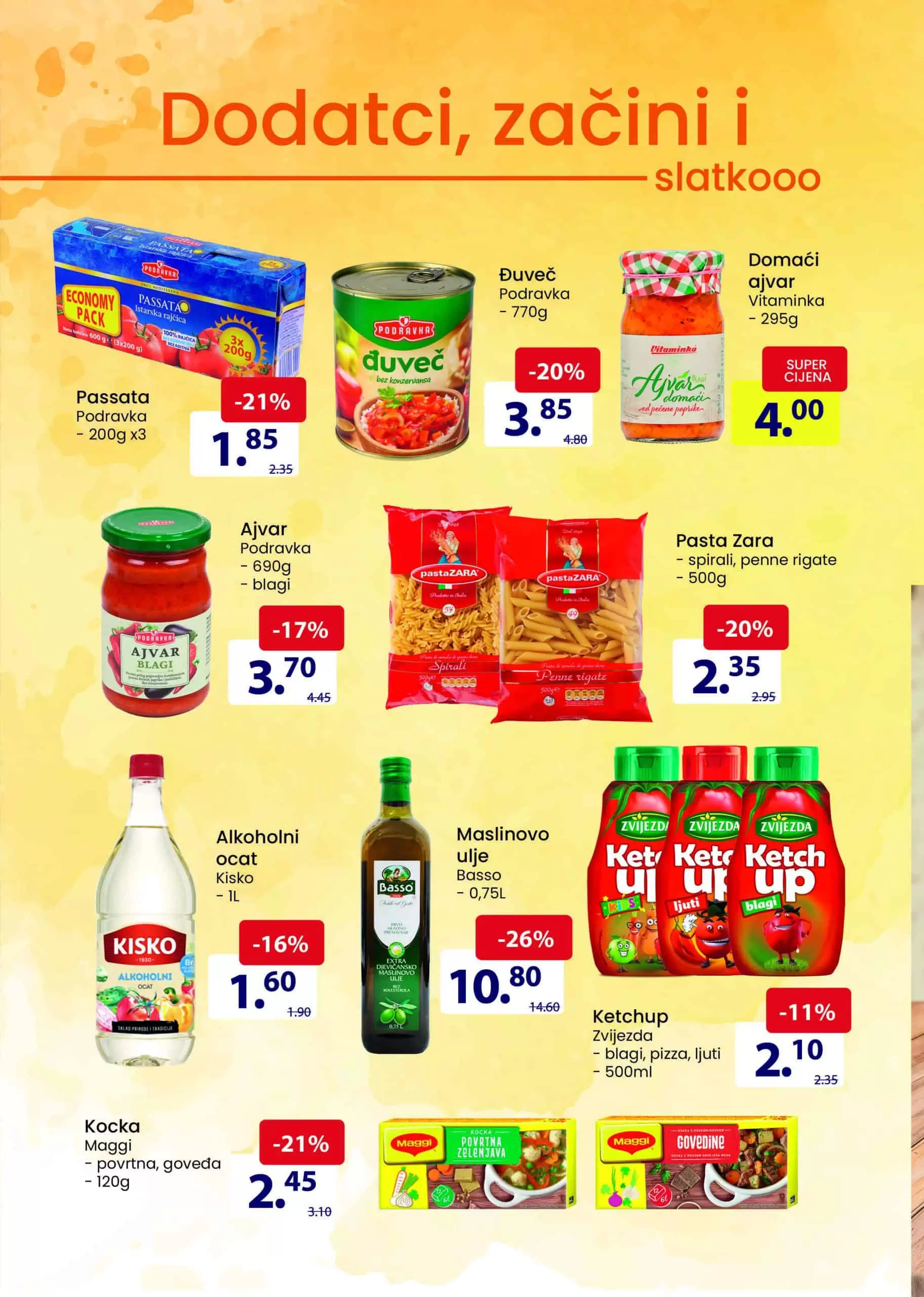 Novi Fis Katalog donosi nam super ponudu na odjelima prehrane i hemije! 