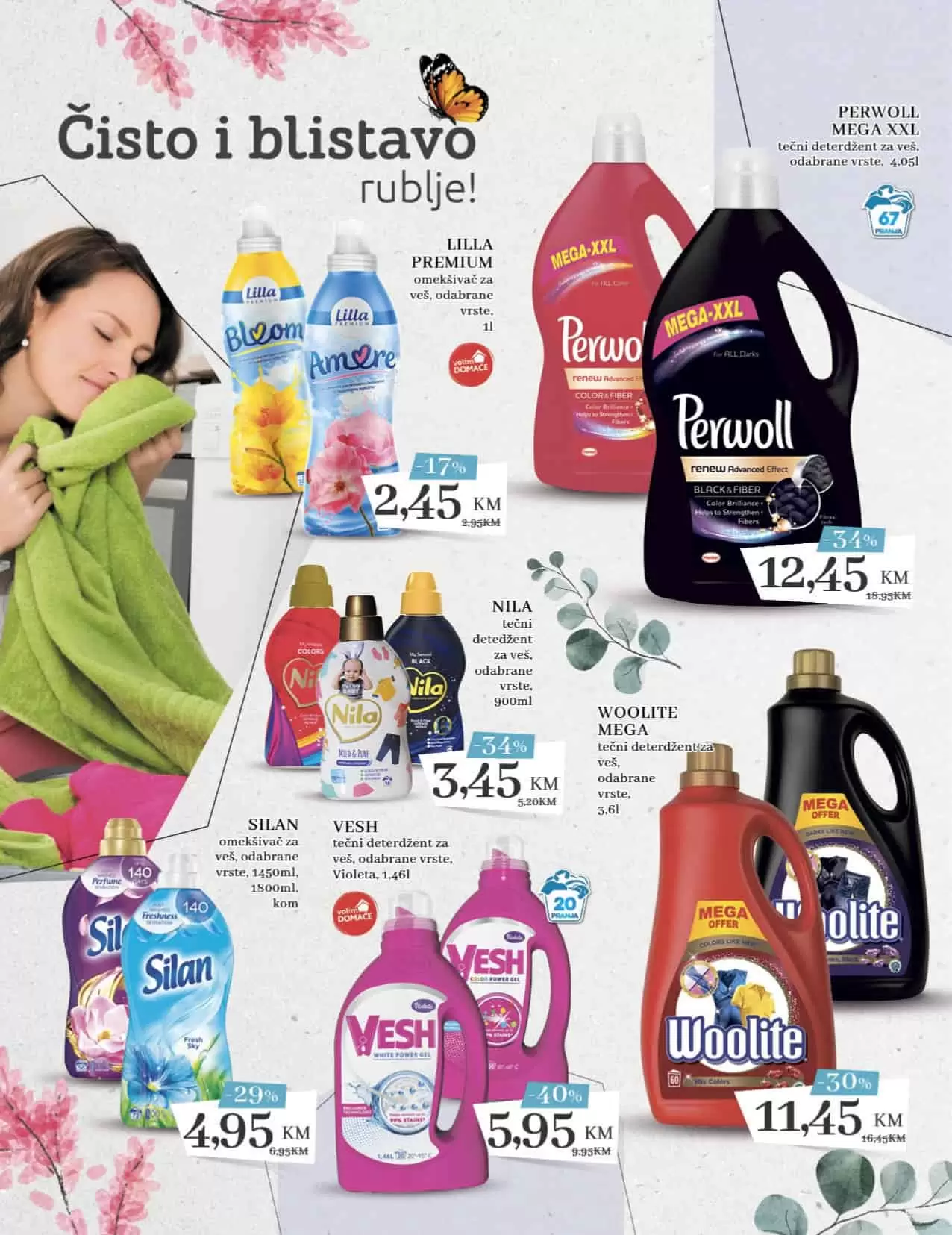 Konzum katalog Proljeće 10.03-.03.04.2022. godine. Pronadjite snižene proizvode za čišćenje doma.