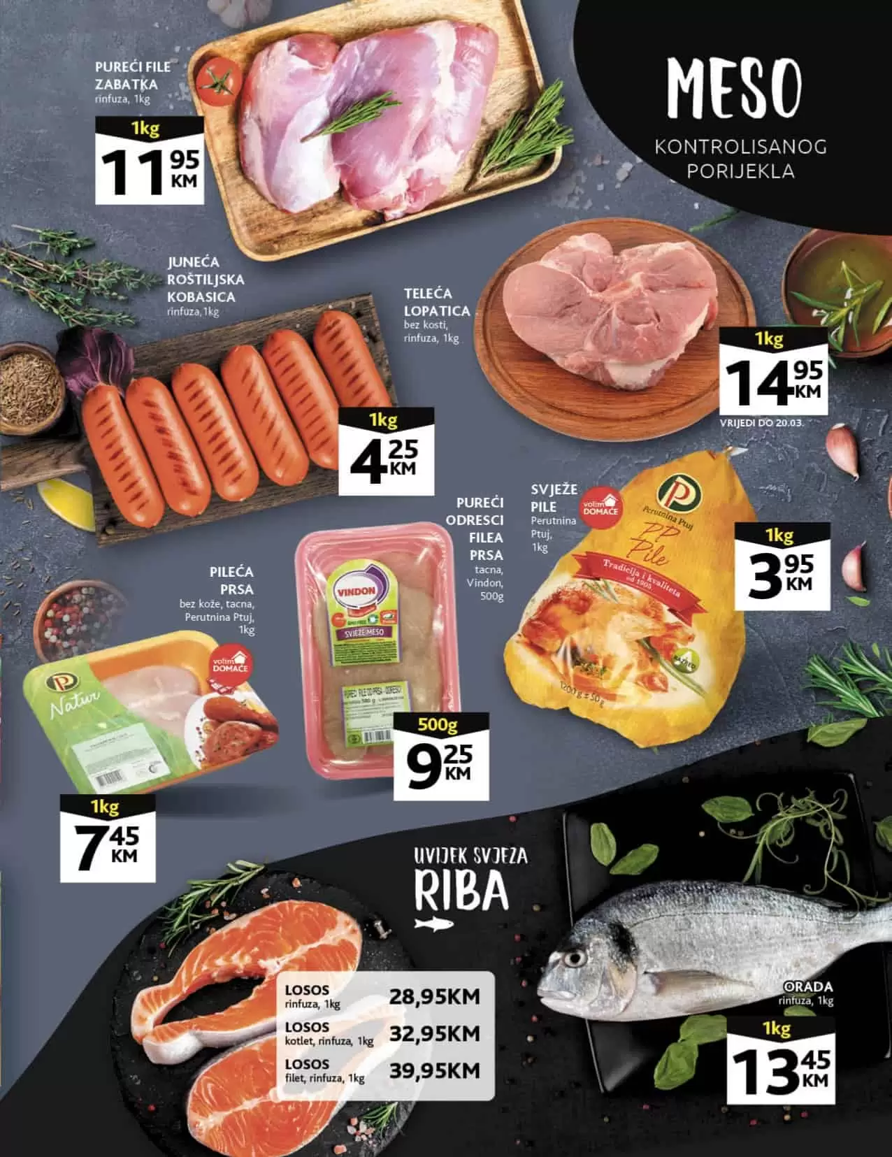Konzum katalog donosi nam akcijske cijene! Ova super ponuda traje u periodu 14.03-21.03.2022. godine. Uštedite novac, kupujte po akcijskim sniženim cijenama!