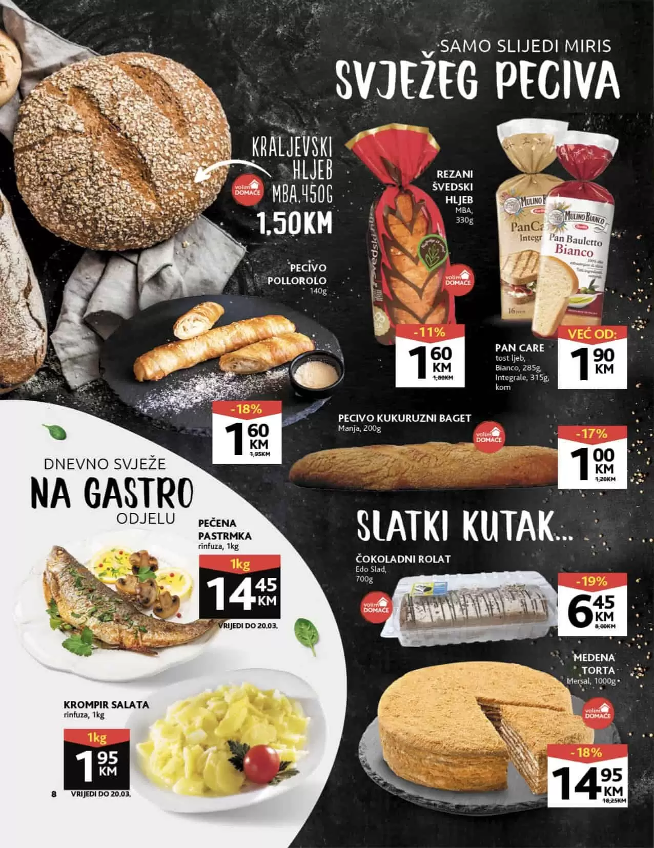 Konzum katalog donosi nam akcijske cijene! Ova super ponuda traje u periodu 14.03-21.03.2022. godine. Uštedite novac, kupujte po akcijskim sniženim cijenama!