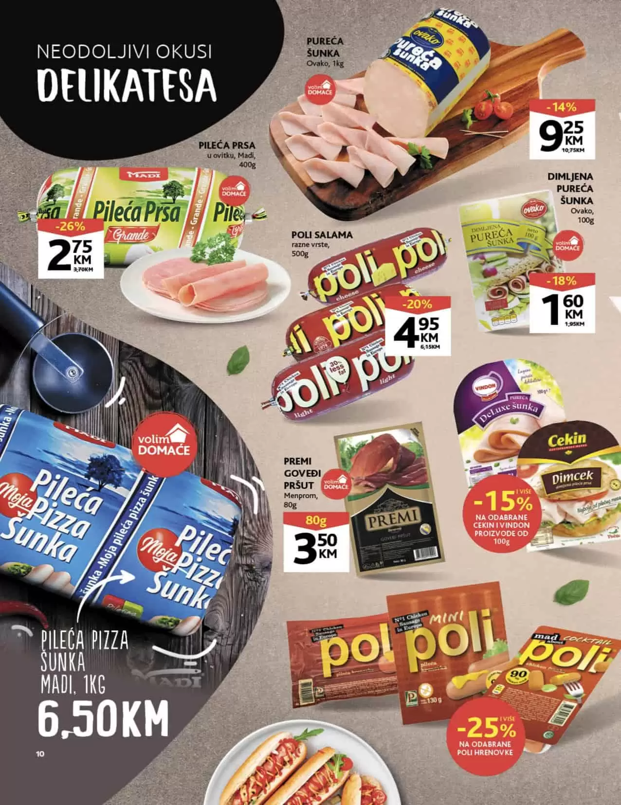 Konzum katalog donosi nam akcijske cijene! Ova super ponuda traje u periodu 14.03-21.03.2022. godine. Uštedite novac, kupujte po akcijskim sniženim cijenama!