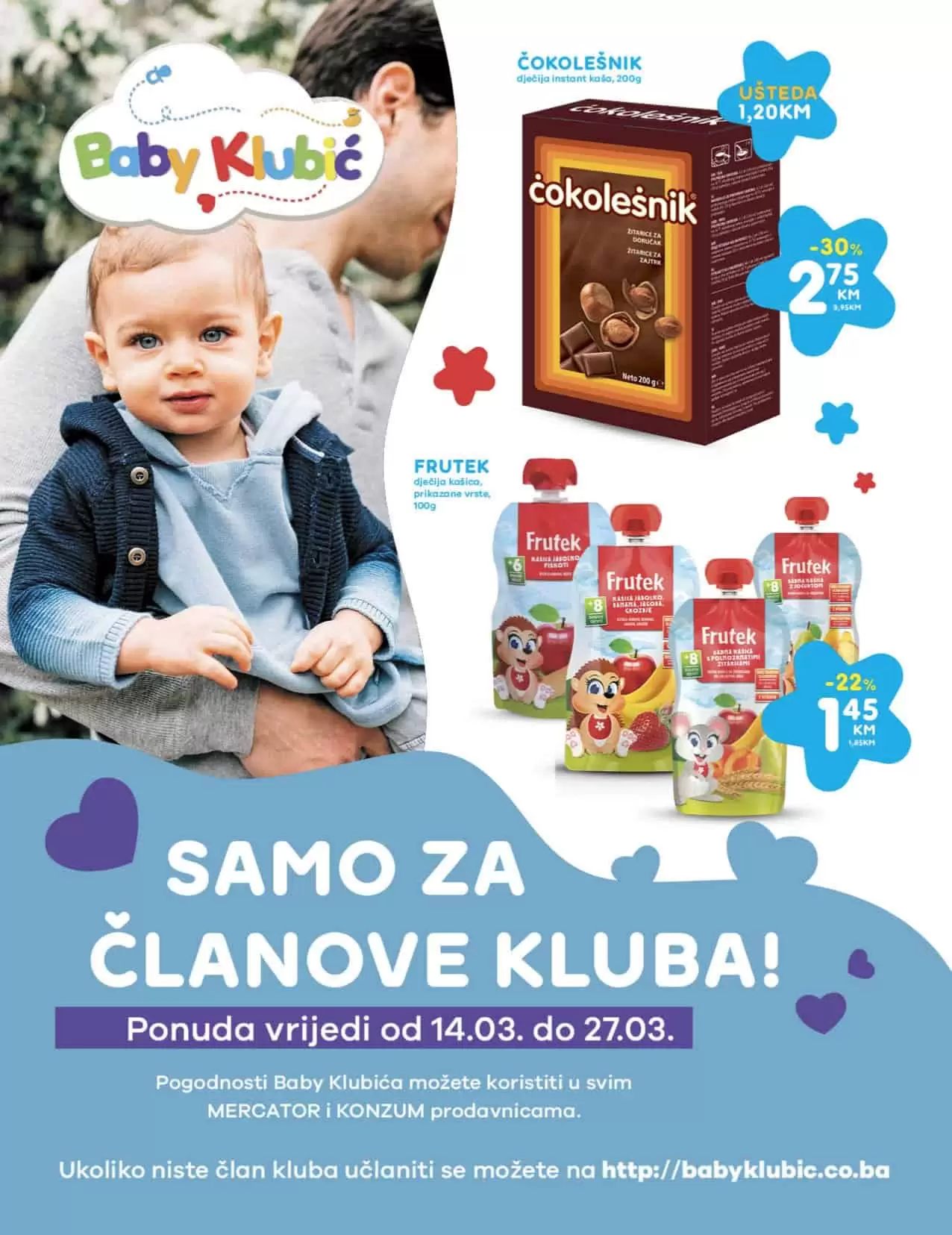 Konzum katalog donosi nam akcijske cijene! Ova super ponuda traje u periodu 14.03-21.03.2022. godine. Uštedite novac, kupujte po akcijskim sniženim cijenama!