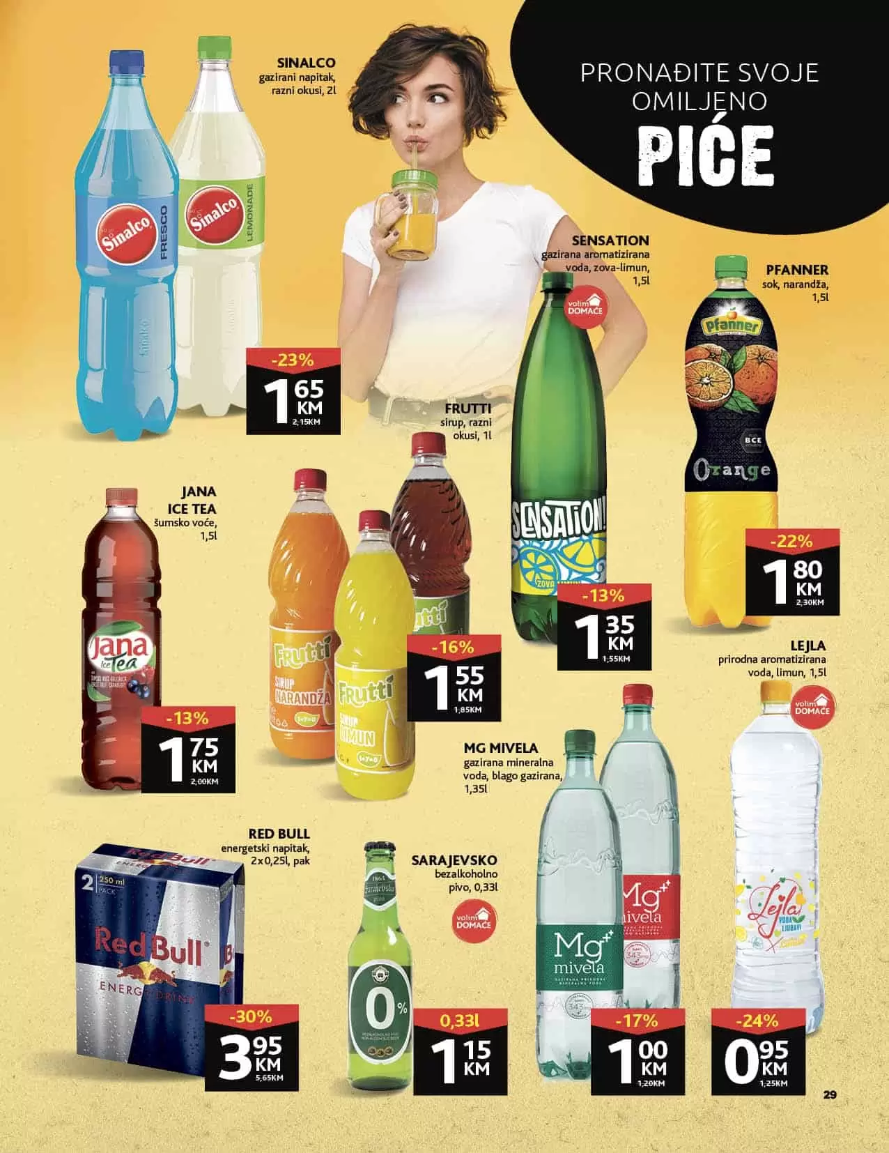 Velika nagradna igra Konzuma i Mercatora. U Mercaoru i Konzumu kupuj sa novim Kadjarom kući otputuj. Novi Konzum katalog donosi vam akcijske cjene prehrane, kucne hemije i opreme, prozivoda za njegu lica i tijela. Velik izbor kozmetike za bebe i pelena za bebe po snženim cijenama ceka na vas. 