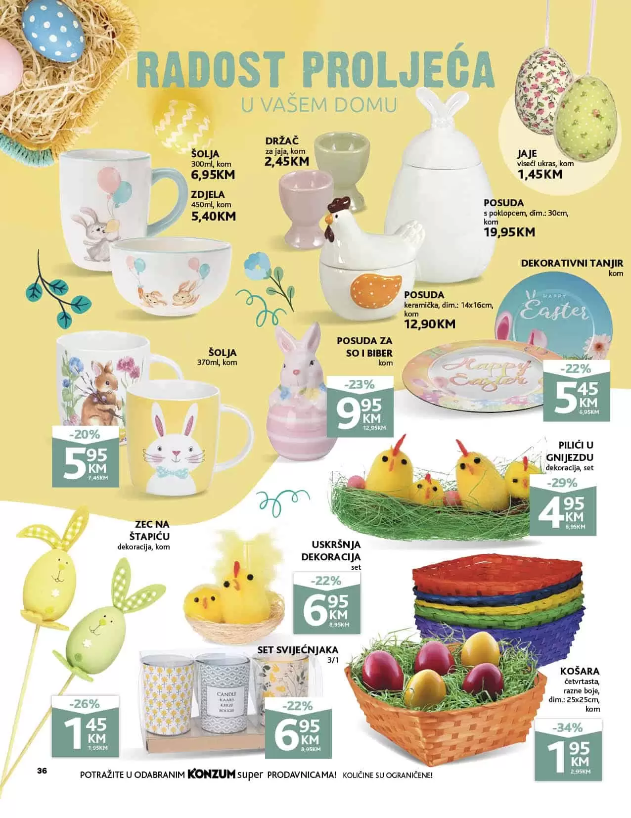 Velika nagradna igra Konzuma i Mercatora. U Mercaoru i Konzumu kupuj sa novim Kadjarom kući otputuj. Novi Konzum katalog donosi vam akcijske cjene prehrane, kucne hemije i opreme, prozivoda za njegu lica i tijela. Velik izbor kozmetike za bebe i pelena za bebe po snženim cijenama ceka na vas. 