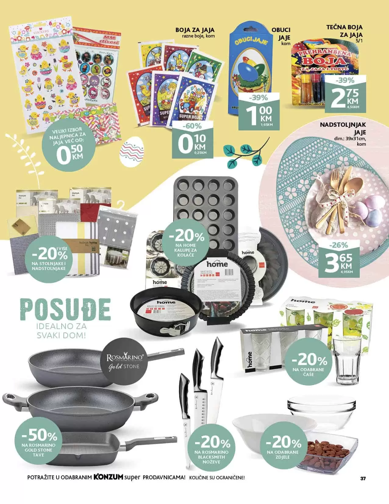 Velika nagradna igra Konzuma i Mercatora. U Mercaoru i Konzumu kupuj sa novim Kadjarom kući otputuj. Novi Konzum katalog donosi vam akcijske cjene prehrane, kucne hemije i opreme, prozivoda za njegu lica i tijela. Velik izbor kozmetike za bebe i pelena za bebe po snženim cijenama ceka na vas. 