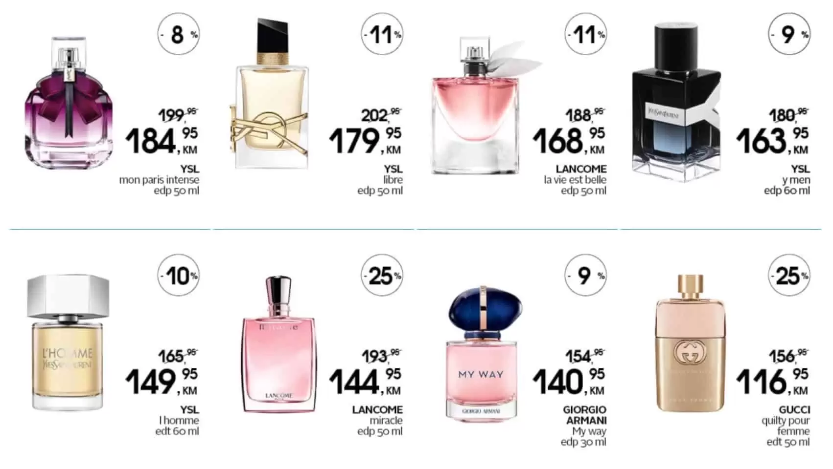 Samo u petak 11.03. u cm cosmetic marketu očekuje vas popust do 50%. Na popustu možete pronaći make up proizvode, parfeme, proizvode za njegu lica i tijela. Očekuje vas i velik izbor čarapa po sniženim cjenama. cm shopping day! 