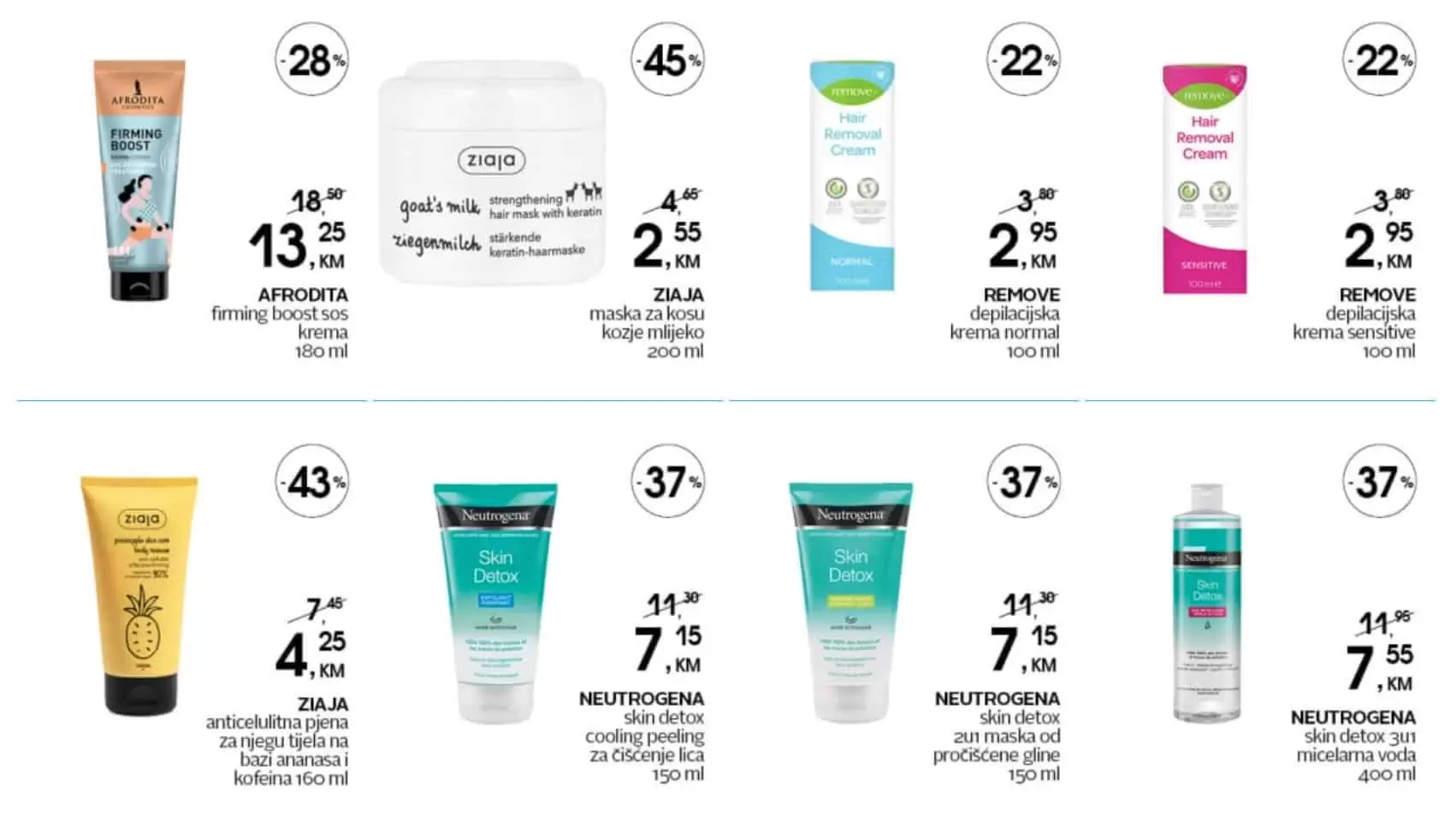 Samo u petak 11.03. u cm cosmetic marketu očekuje vas popust do 50%. Na popustu možete pronaći make up proizvode, parfeme, proizvode za njegu lica i tijela. Očekuje vas i velik izbor čarapa po sniženim cjenama. cm shopping day! 