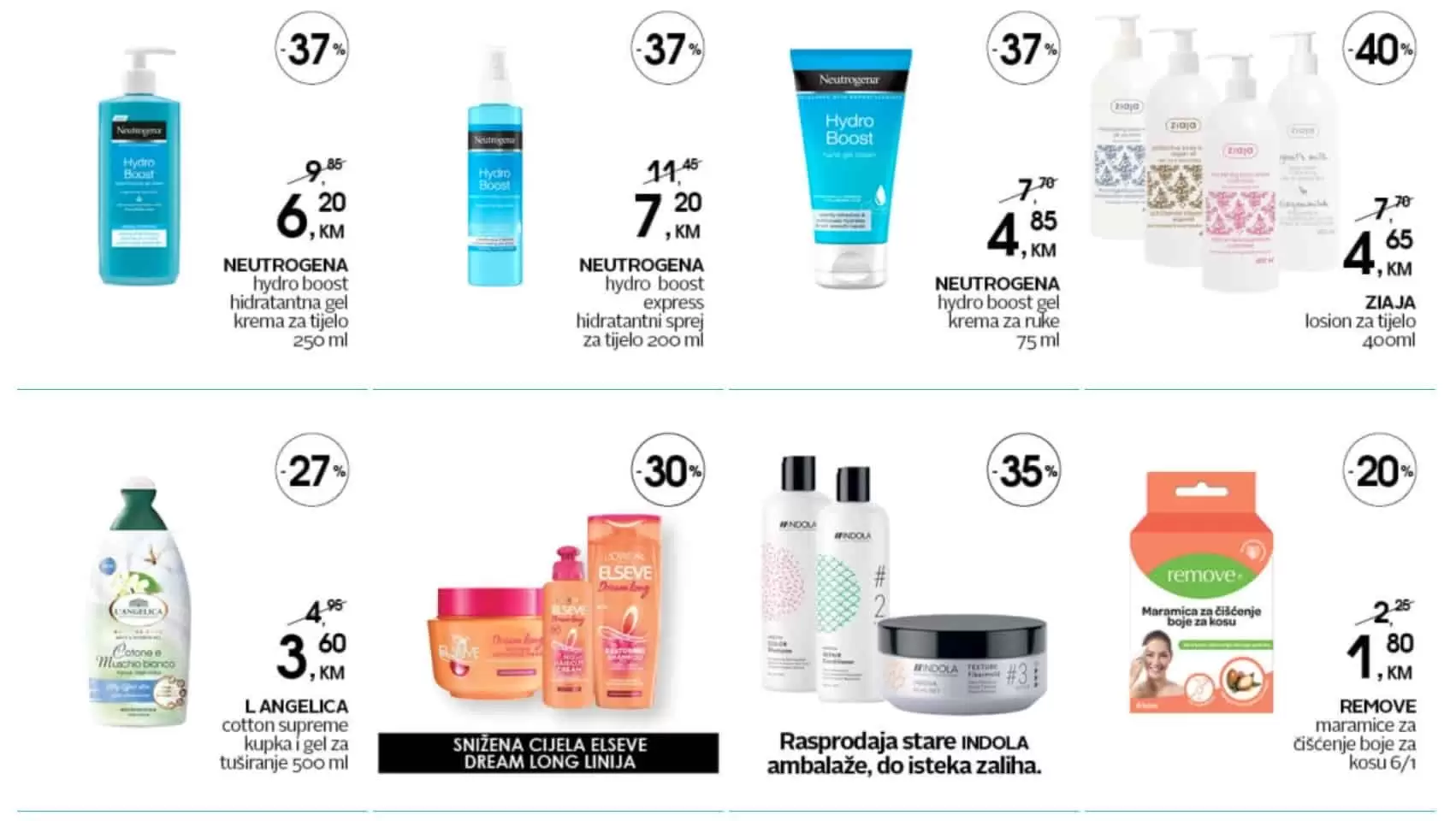 Samo u petak 11.03. u cm cosmetic marketu očekuje vas popust do 50%. Na popustu možete pronaći make up proizvode, parfeme, proizvode za njegu lica i tijela. Očekuje vas i velik izbor čarapa po sniženim cjenama. cm shopping day! 