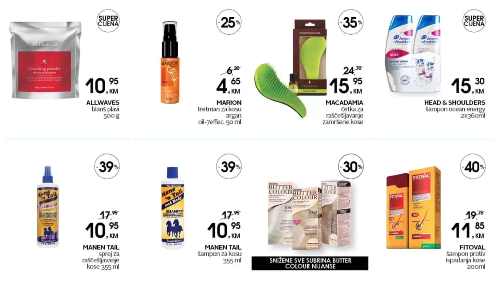 Samo u petak 11.03. u cm cosmetic marketu očekuje vas popust do 50%. Na popustu možete pronaći make up proizvode, parfeme, proizvode za njegu lica i tijela. Očekuje vas i velik izbor čarapa po sniženim cjenama. cm shopping day! 