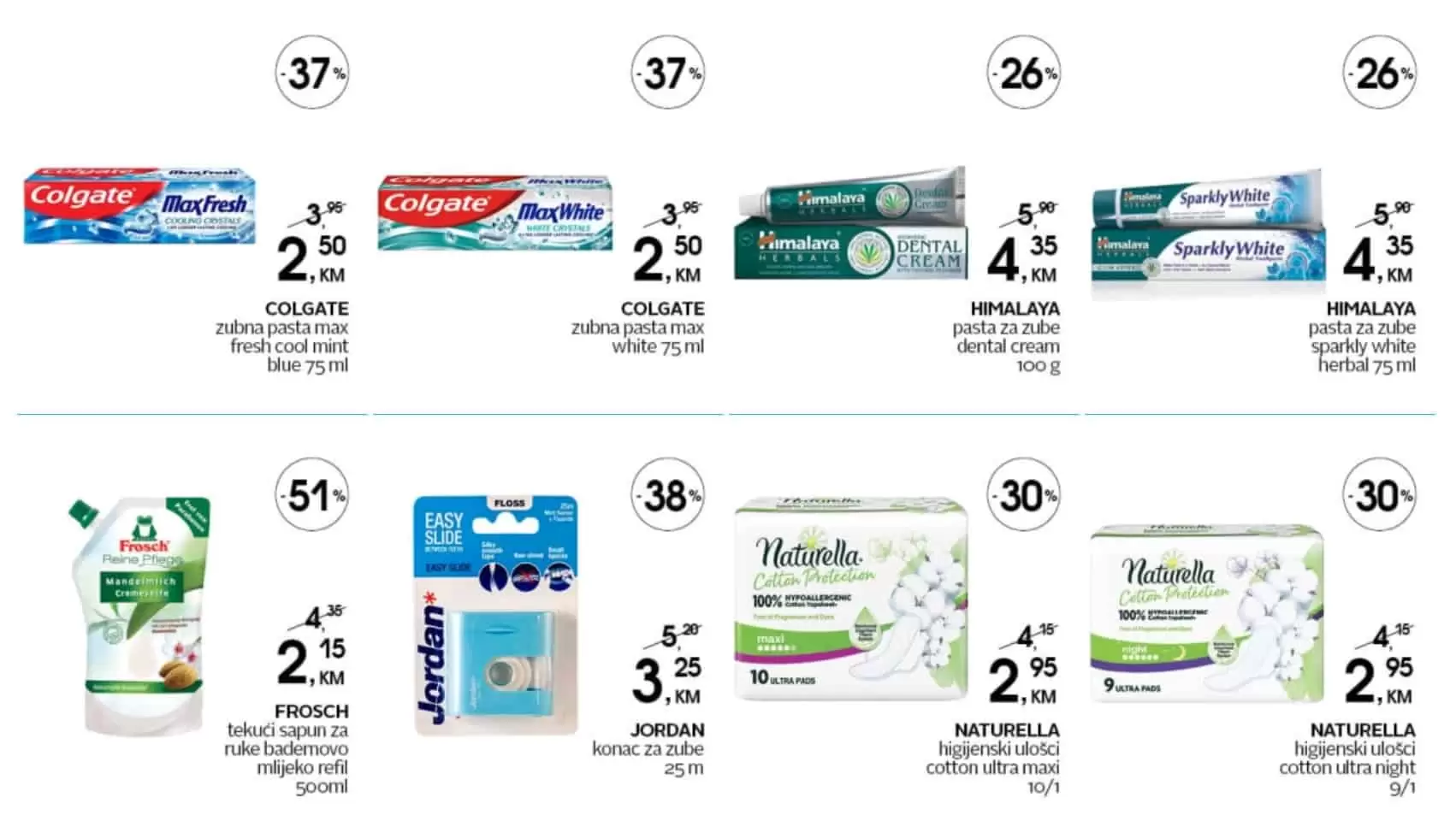 Samo u petak 11.03. u cm cosmetic marketu očekuje vas popust do 50%. Na popustu možete pronaći make up proizvode, parfeme, proizvode za njegu lica i tijela. Očekuje vas i velik izbor čarapa po sniženim cjenama. cm shopping day! 