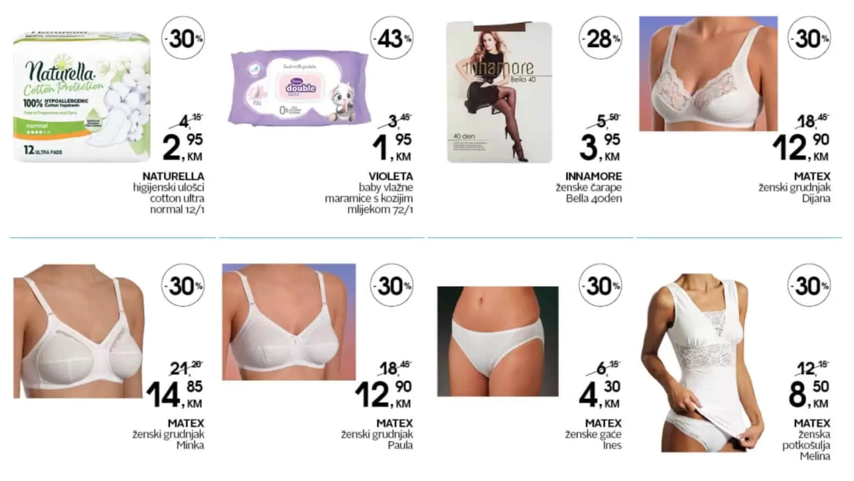 Samo u petak 11.03. u cm cosmetic marketu očekuje vas popust do 50%. Na popustu možete pronaći make up proizvode, parfeme, proizvode za njegu lica i tijela. Očekuje vas i velik izbor čarapa po sniženim cjenama. 