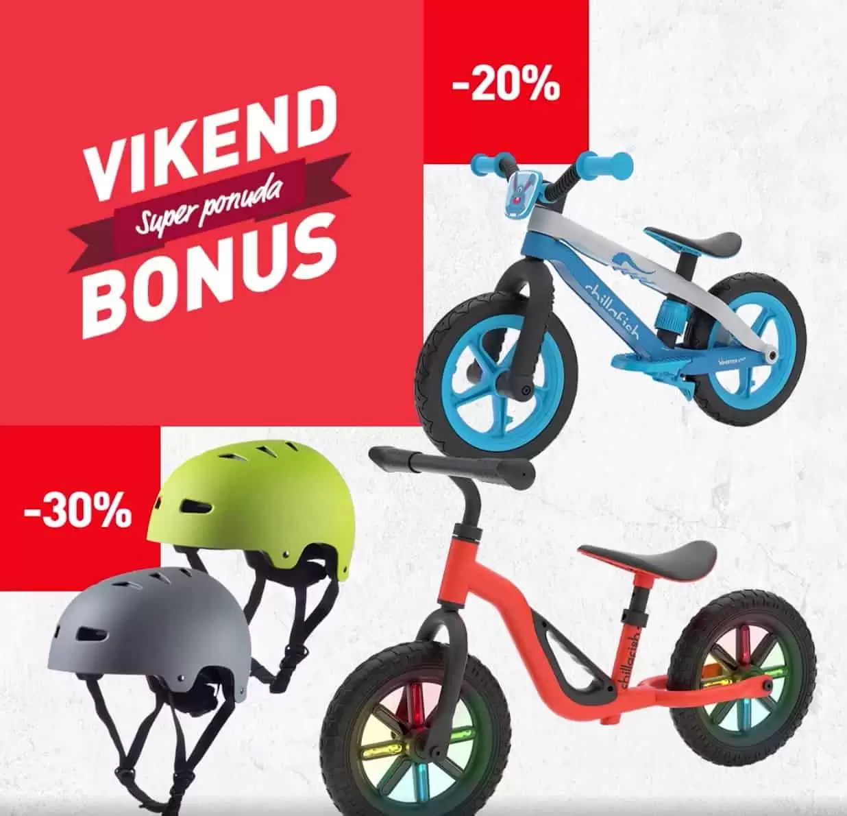 Ostvarite 30 i 20% popusta na odabrane artikle iz novih INTERSPORT kolekcija! U ponudi su odabrane adidas trenerke, dječiji bicikli-guralice, Nike patike i oprema za fudbal. Intersport Vikend Bonus 18-21.03.2022. godine!