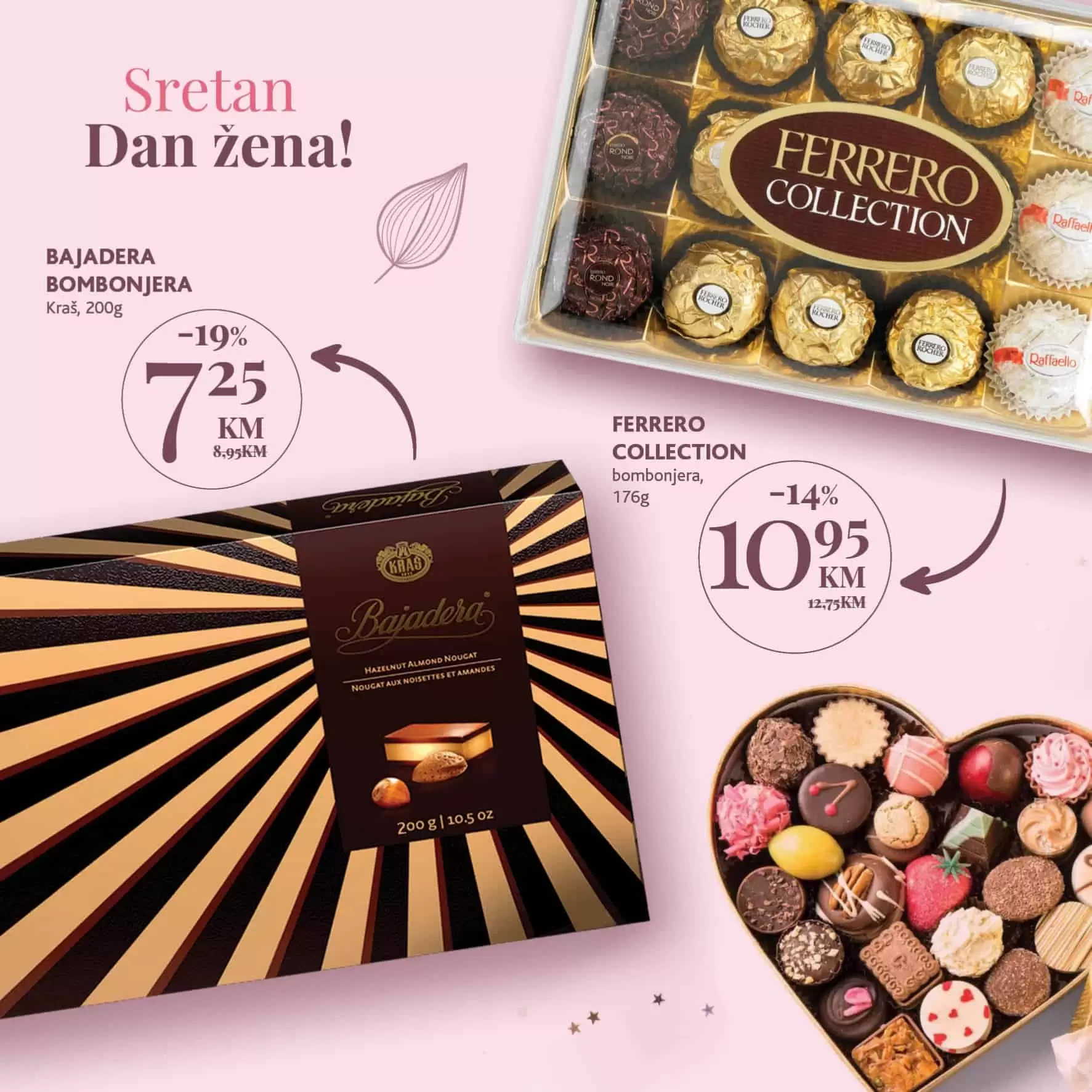 Bajdera je savrsen poklon za 8.mart. Kupite je po akcijskoj cijeni u Konzum-u! 